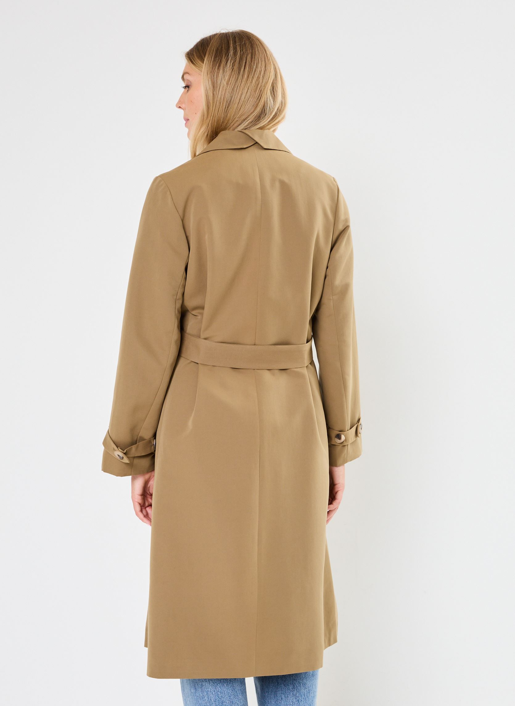 Trenchcoats Pcnova Trenchcoat damen braun Pieces Trenchcoats Pcnova Trenchcoat damen braun Lead Gray