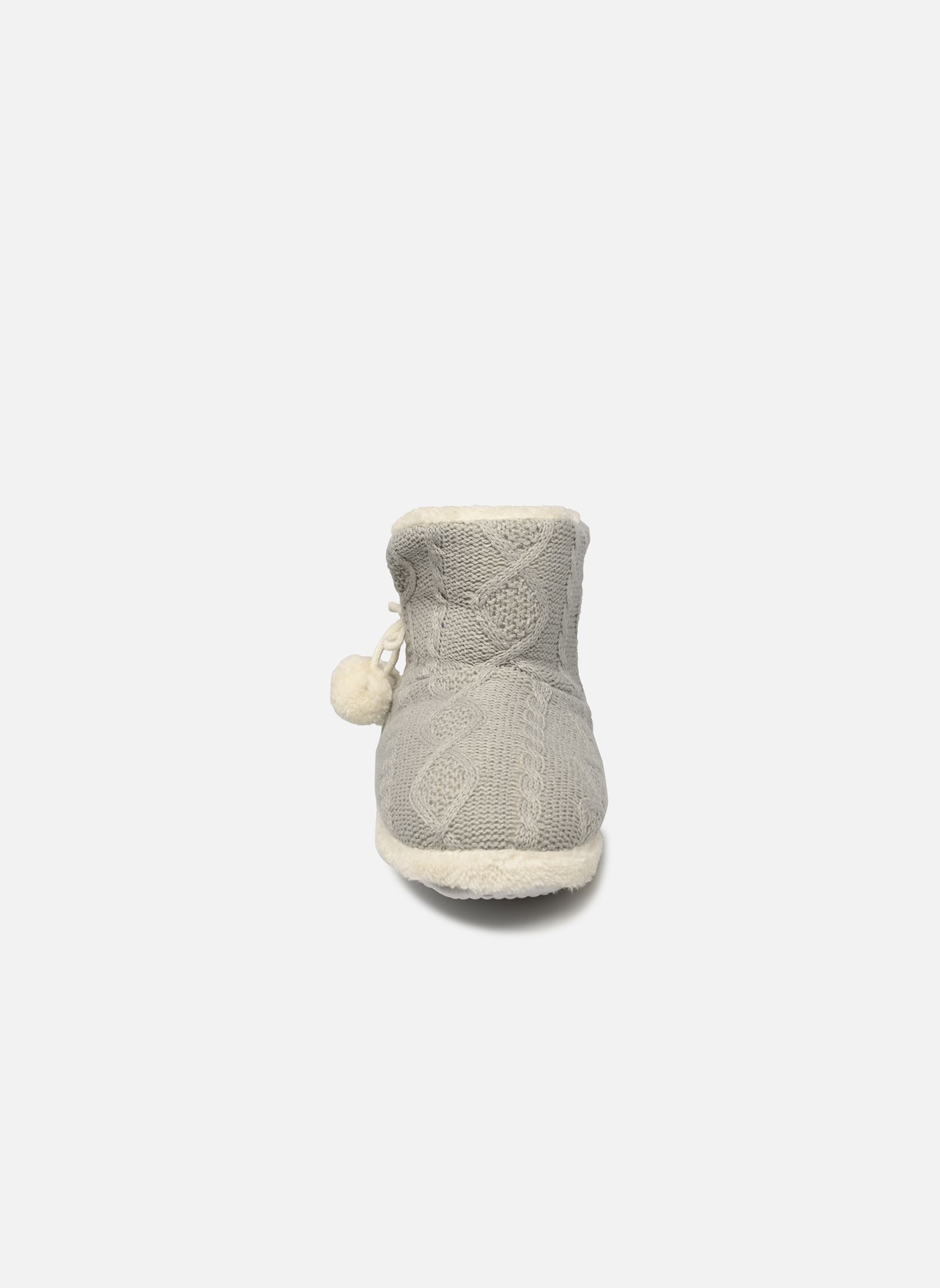 Chaussons montants Chaussons montant femme tricots et pompo femme gris Sarenza Wear Chaussons montants Chaussons montant femme tricots et pompo femme gris GRIS