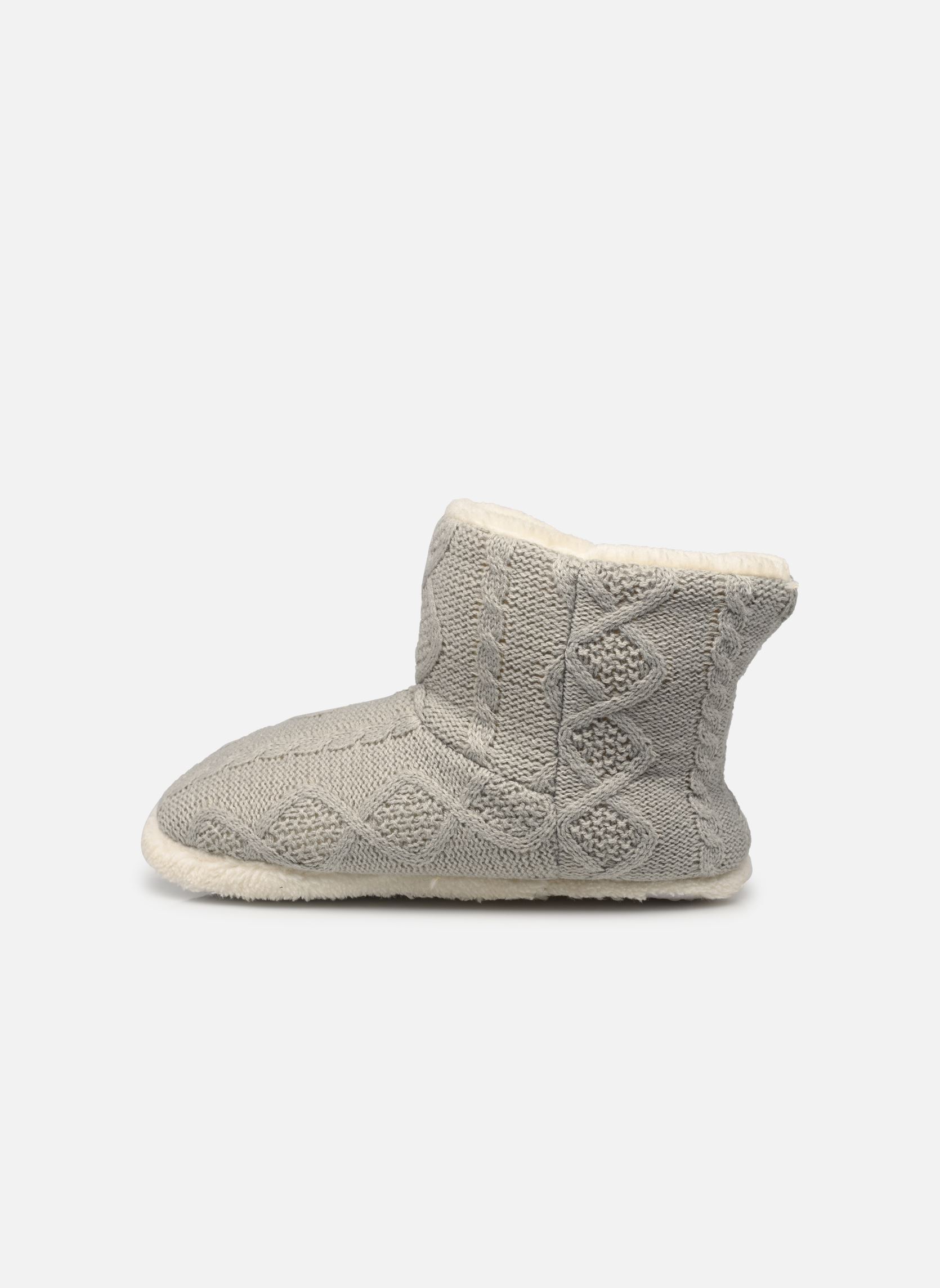 Chaussons montants Chaussons montant femme tricots et pompo femme gris Sarenza Wear Chaussons montants Chaussons montant femme tricots et pompo femme gris GRIS