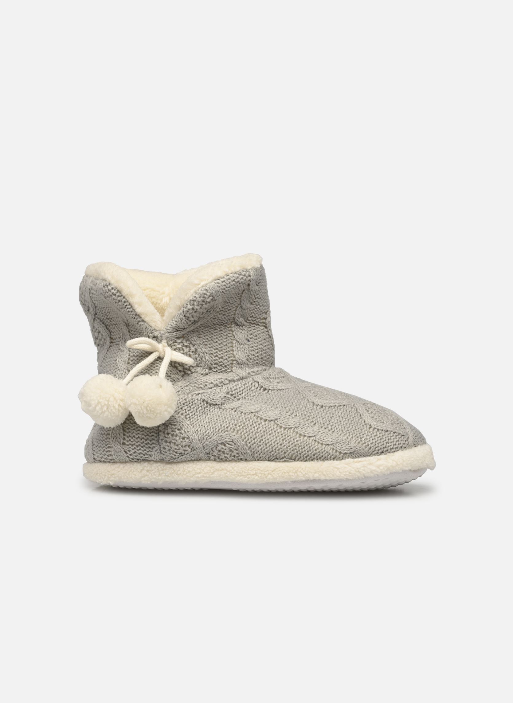 Chaussons montants Chaussons montant femme tricots et pompo femme gris Sarenza Wear Chaussons montants Chaussons montant femme tricots et pompo femme gris GRIS