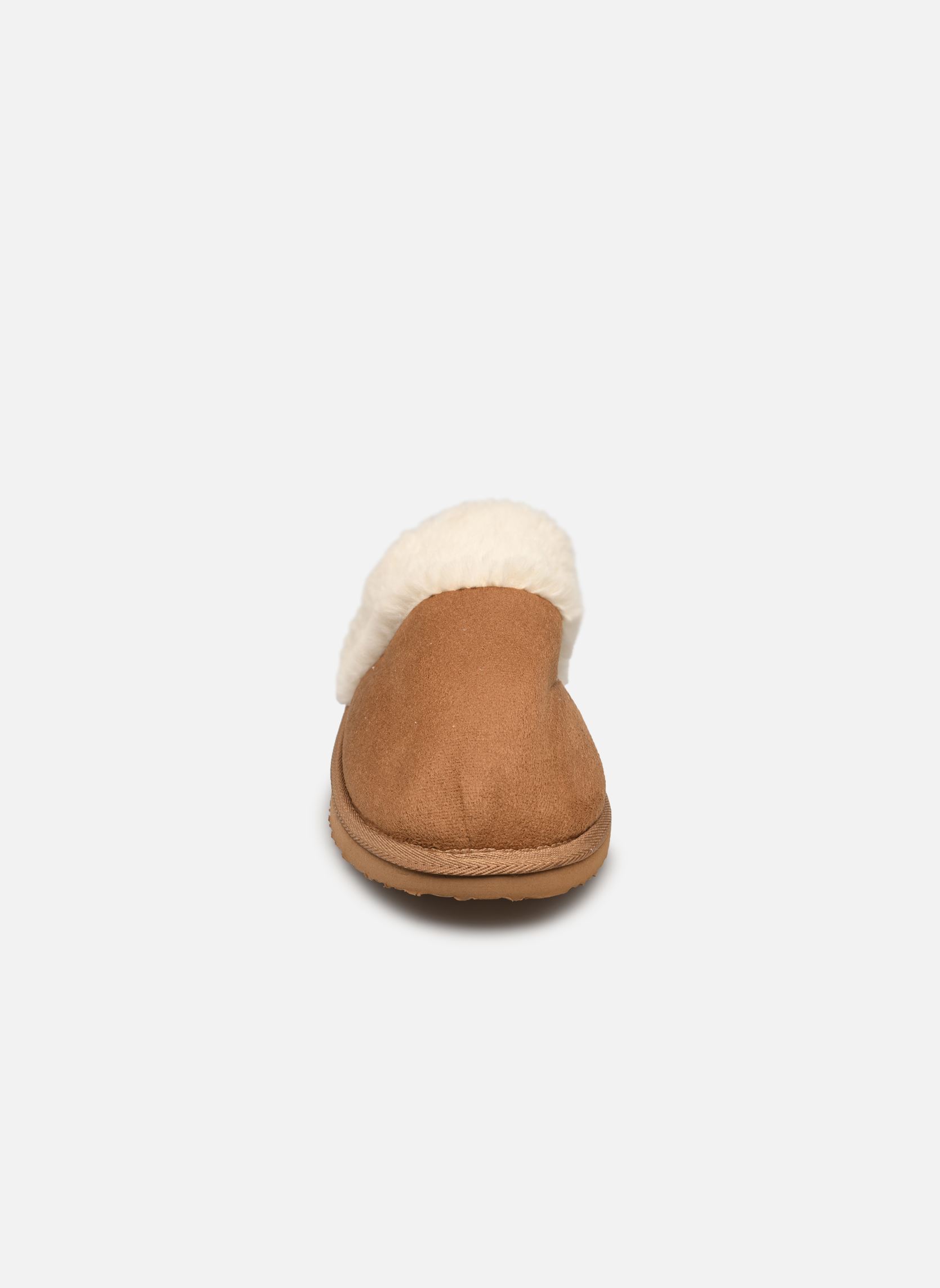 Pantuflas estilo mule Chaussons femme fourrure mujer marrón Sarenza Wear Pantuflas estilo mule Chaussons femme fourrure mujer marrón Camel