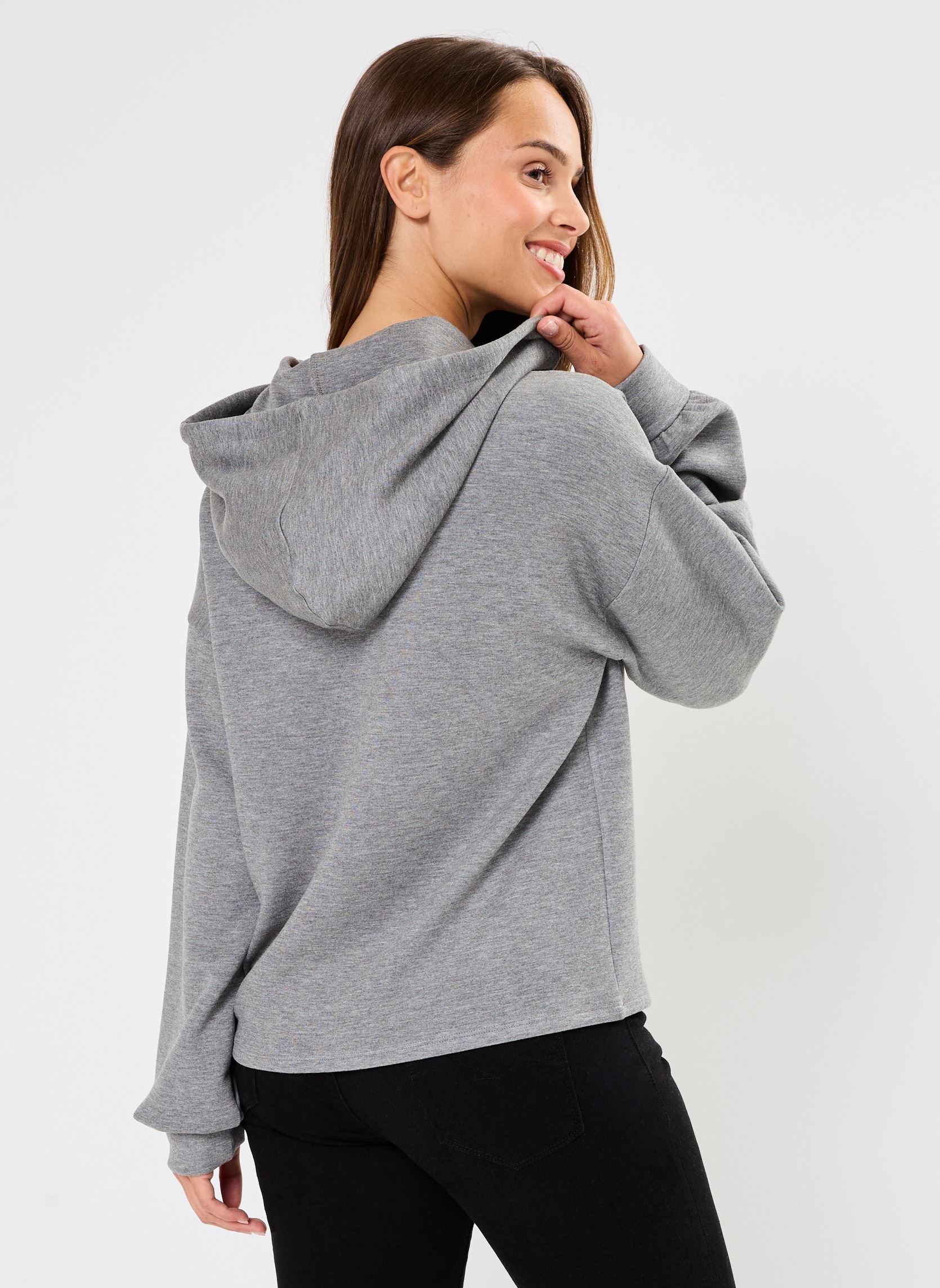 Sweater Pcnakuna Ls Sweat Fc dames grijs Pieces Sweater Pcnakuna Ls Sweat Fc dames grijs Medium Grey Melange