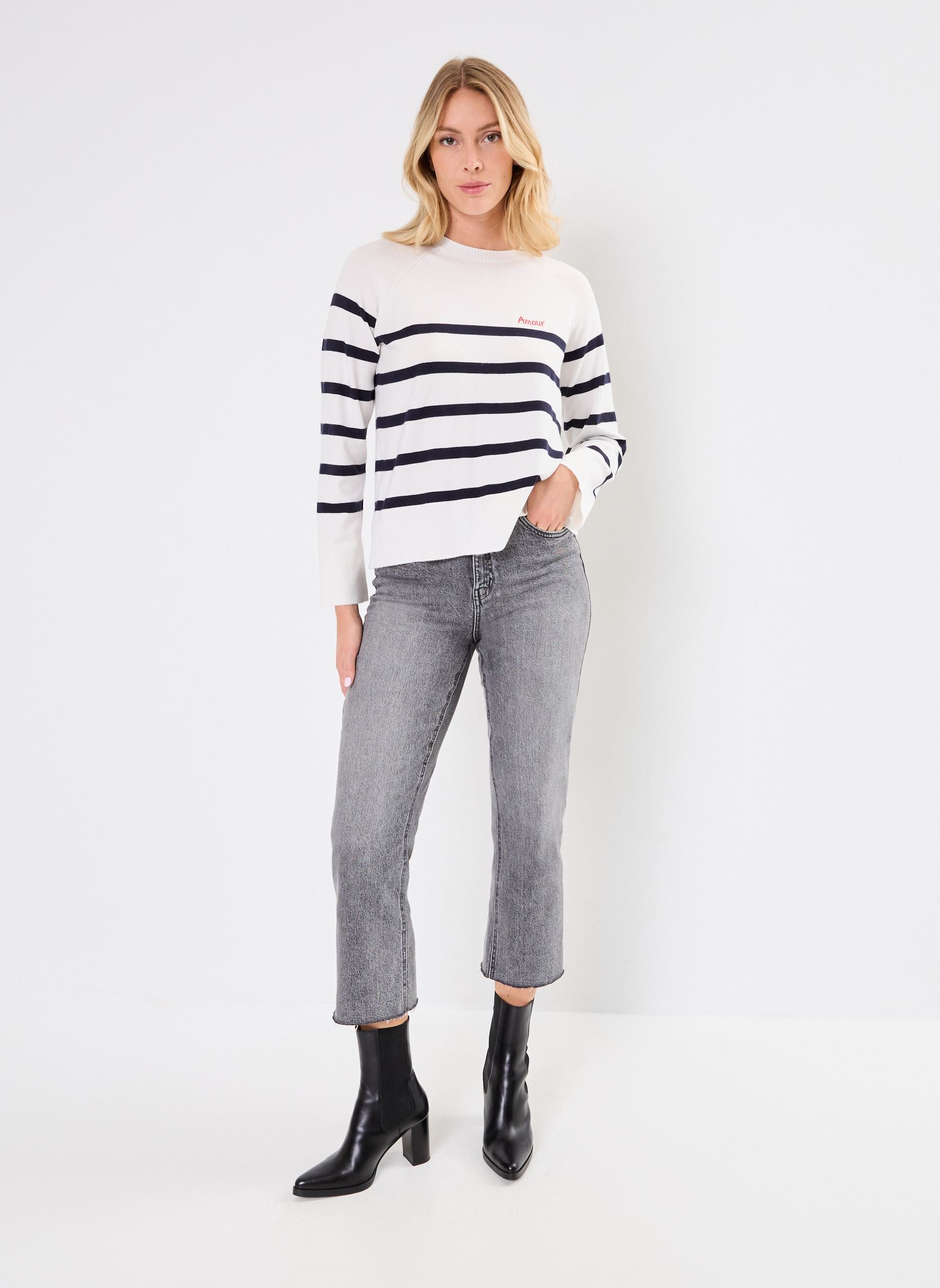 Pullover Pcsia Ls Knit Bc Fc damen weiß Pieces Pullover Pcsia Ls Knit Bc Fc damen weiß CLOUD DANCER