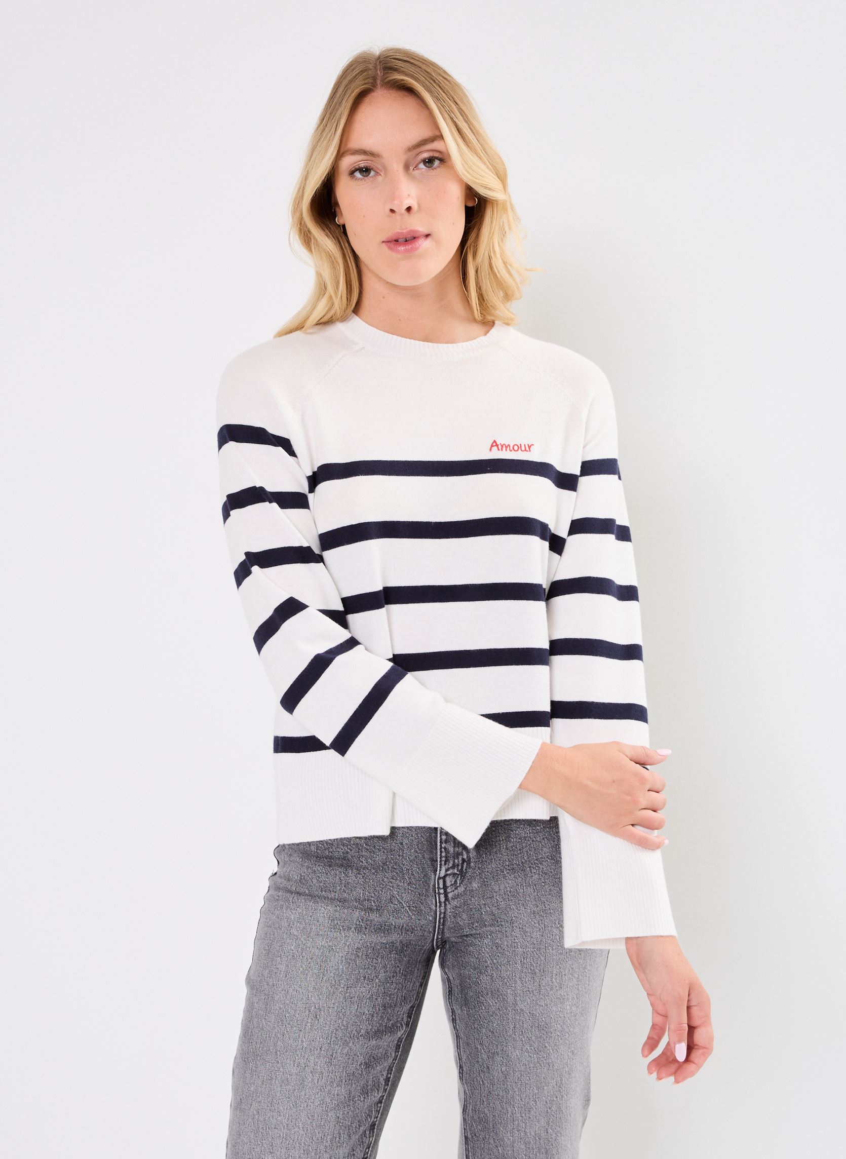 Pullover Pcsia Ls Knit Bc Fc damen weiß Pieces Pullover Pcsia Ls Knit Bc Fc damen weiß CLOUD DANCER