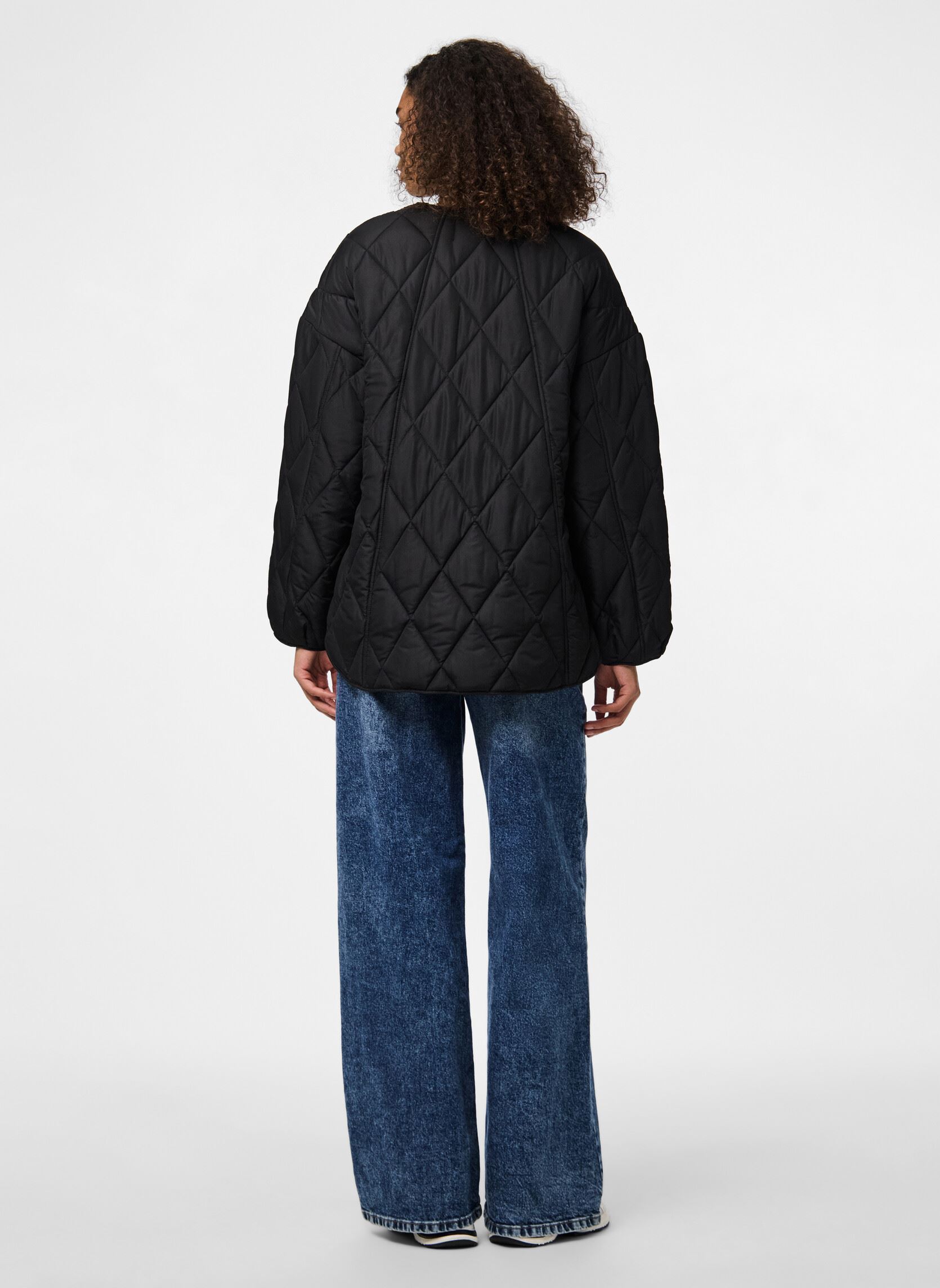 Doudounes Pcstella Quilted Jacket Noos Bc femme noir Pieces Doudounes Pcstella Quilted Jacket Noos Bc femme noir Black
