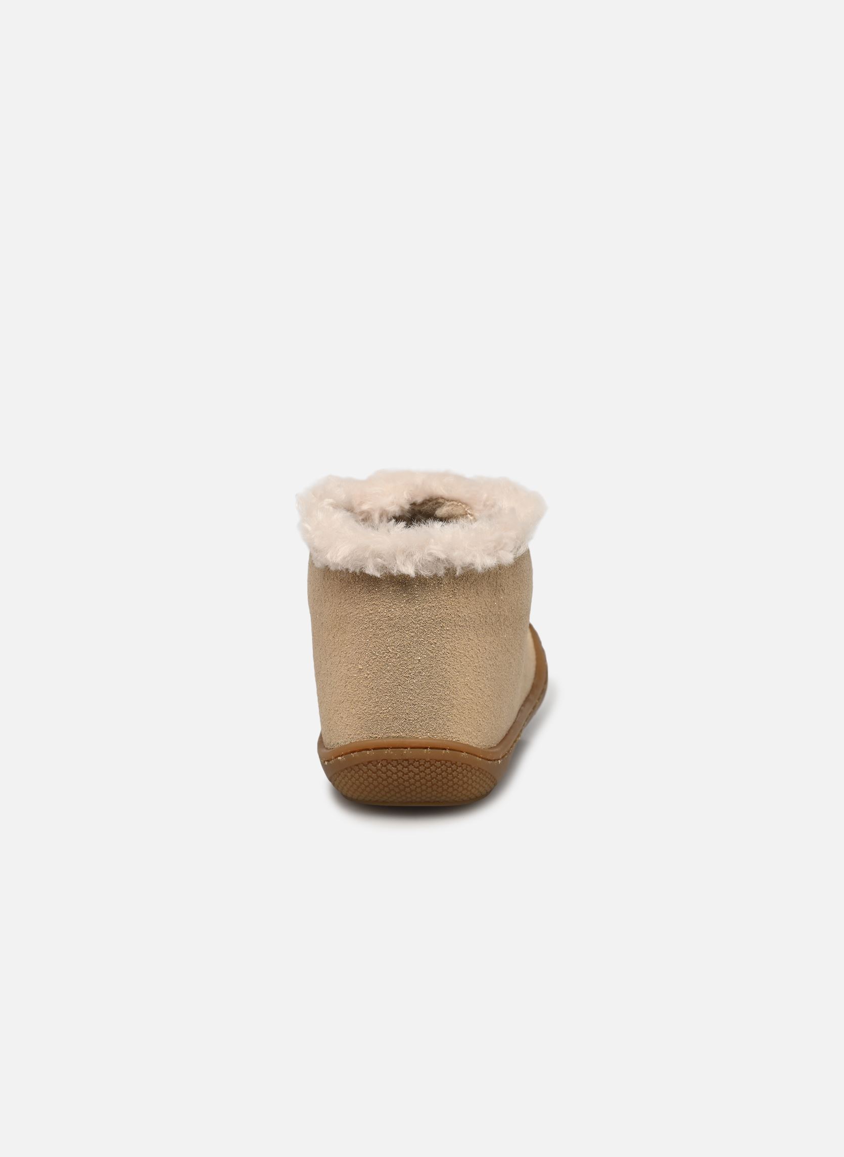 Bottes Lallit fille beige Naturino Bottes Lallit fille beige SUEDE GLITTER/FUR LIN WOOL PLA