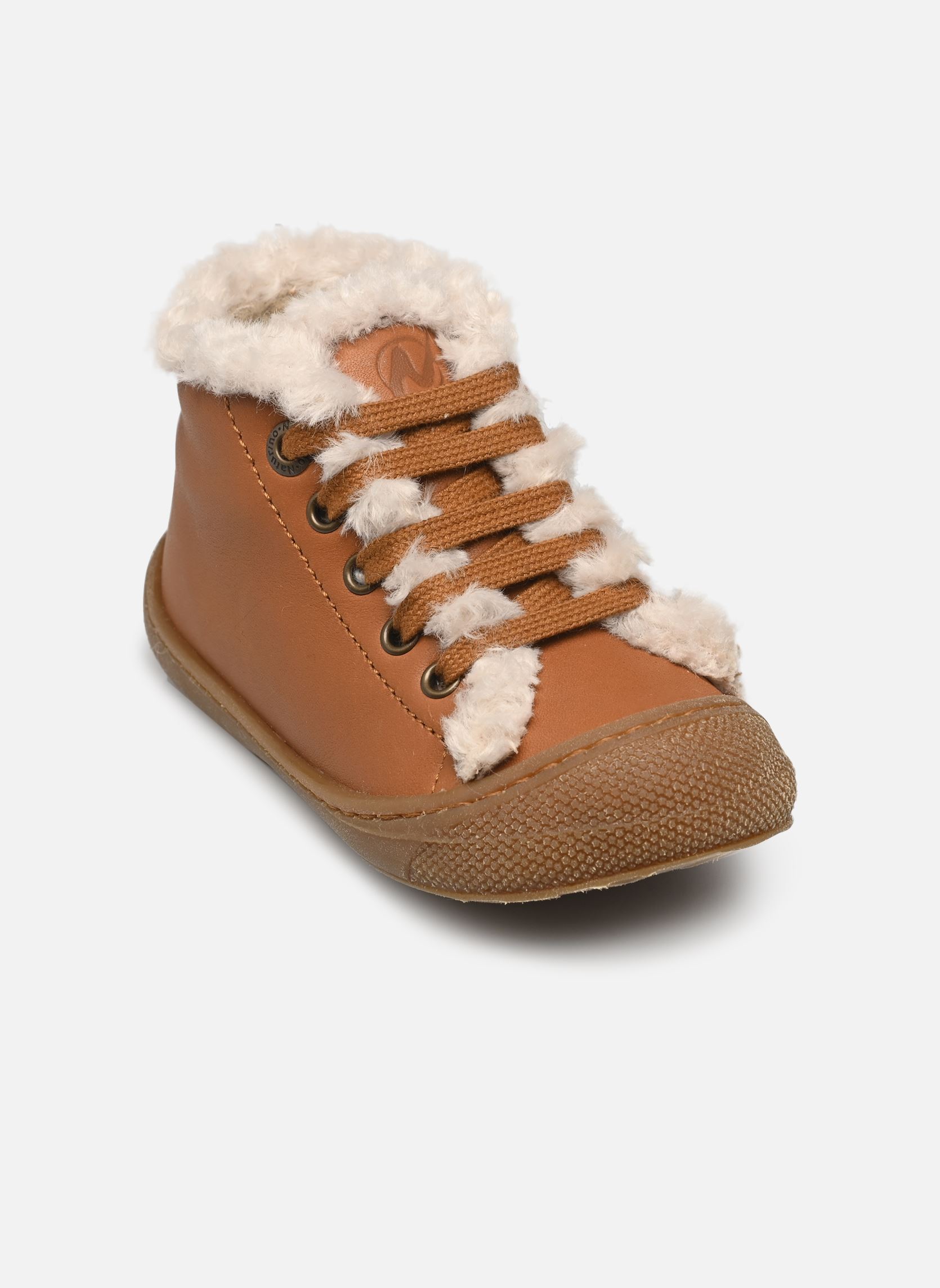 Bottes Lallit marron Naturino Bottes Lallit marron Nappa spazz/fur lin wool cogna