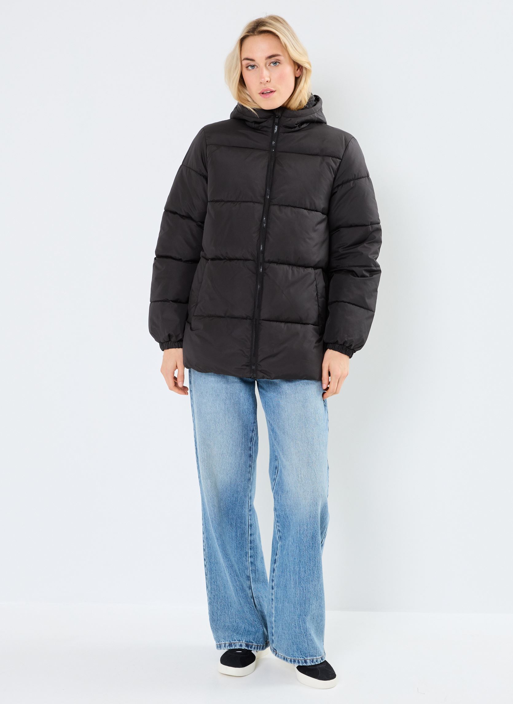 Doudounes Pcmaddie Puffer Jacket Noos Bc femme noir Pieces Doudounes Pcmaddie Puffer Jacket Noos Bc femme noir Black
