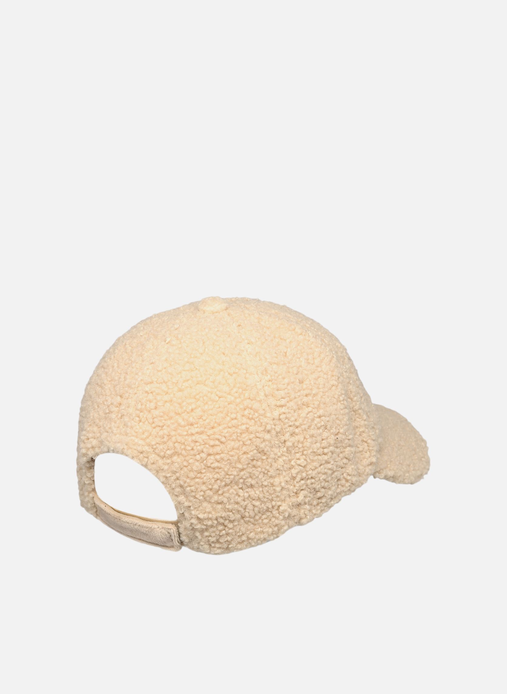 Petten Pcnetty Teddy Cap Bc dames wit Pieces Petten Pcnetty Teddy Cap Bc dames wit White pepper