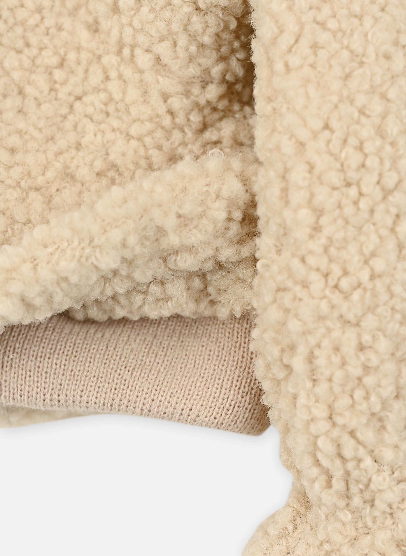 Moufles Pcnetty Teddy Mittens Bc femme blanc Pieces Moufles Pcnetty Teddy Mittens Bc femme blanc White pepper