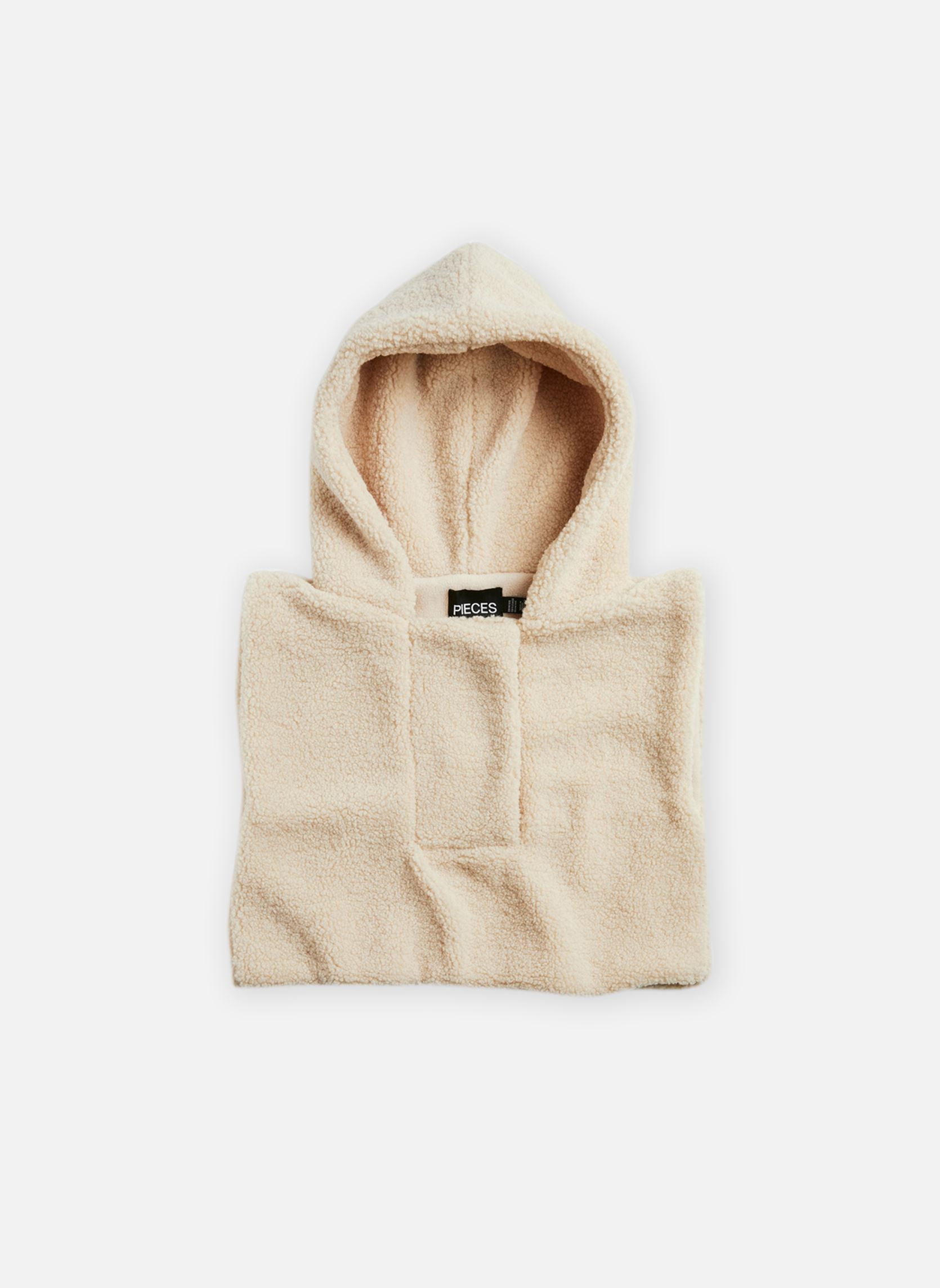 Accessoires Pcnetty Teddy Neckwarmer Bc femme beige Pieces Accessoires Pcnetty Teddy Neckwarmer Bc femme beige White pepper