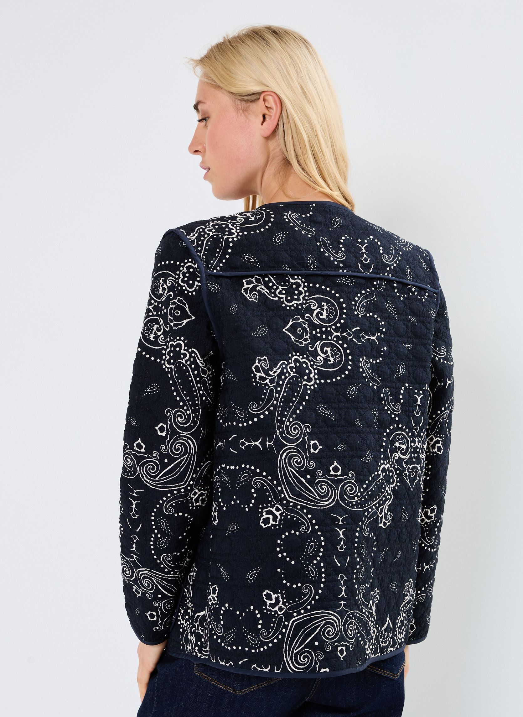 Vestes Pcnira Ls Quilted Jacket Fc Bc femme bleu Pieces Vestes Pcnira Ls Quilted Jacket Fc Bc femme bleu SKY CAPTAIN