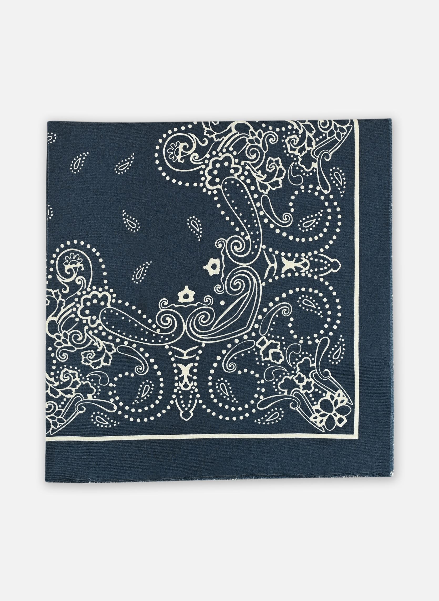 Schals Pcnira Square Scarf Fc Bc damen blau Pieces Schals Pcnira Square Scarf Fc Bc damen blau Sky captain