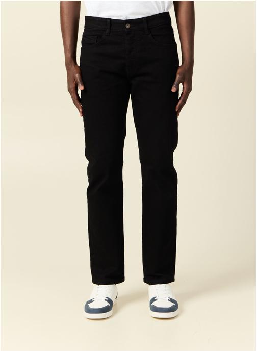 Bonobo Jeans droit Jeans regular - RIO-EASY132 homme noir