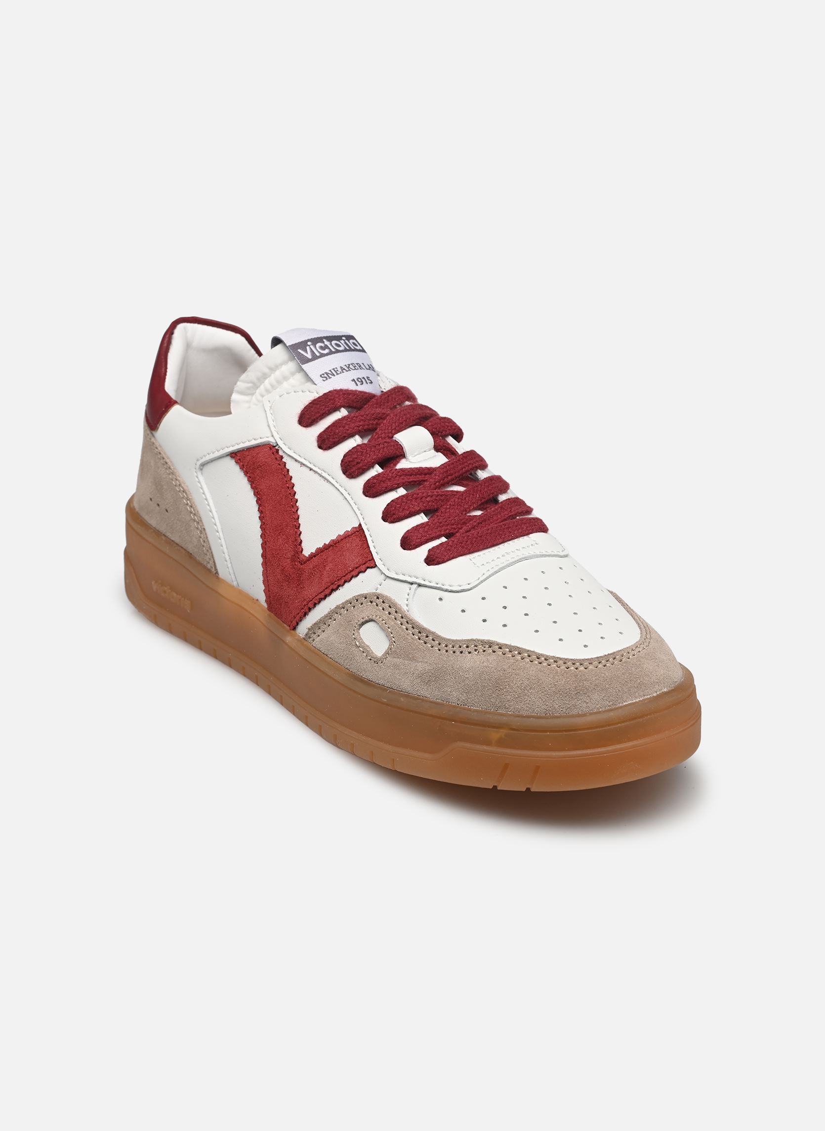 Baskets basses SEÚL EFECTO PIEL & SERRAJE femme multicolore Victoria Baskets basses SEÚL EFECTO PIEL & SERRAJE femme multicolore ROJO