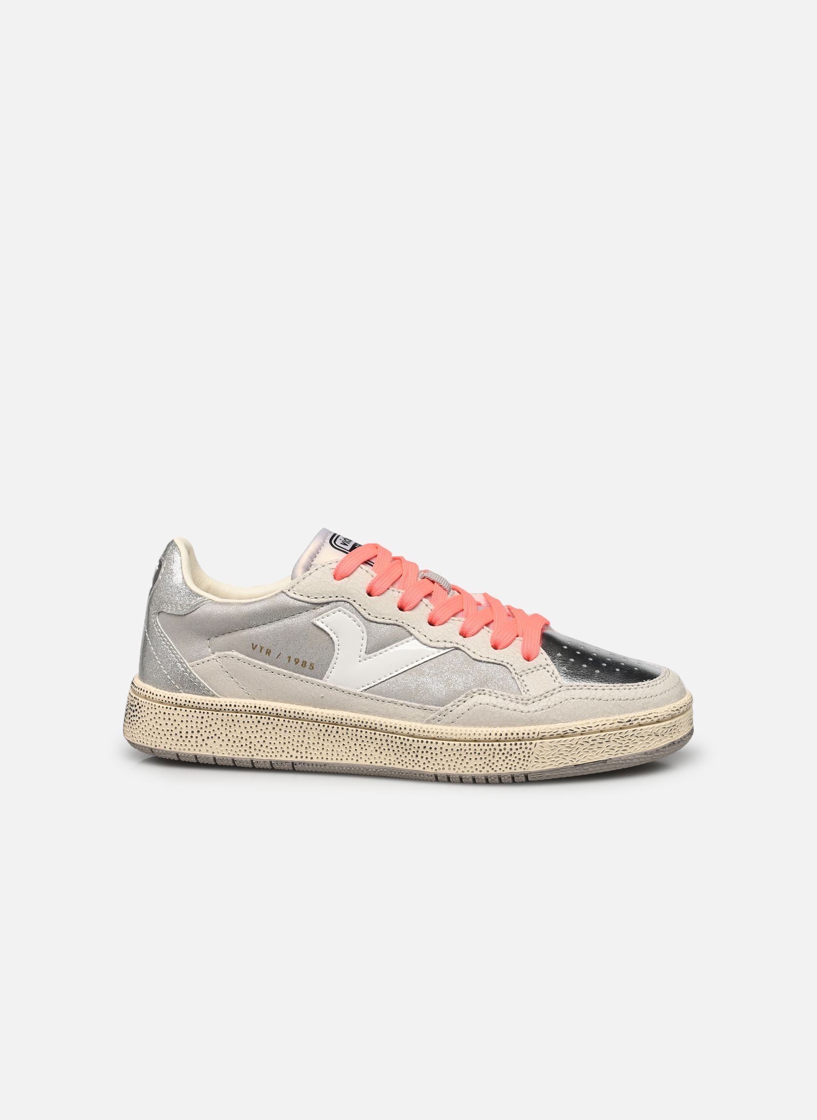 Baskets SMASH - METAL GLITTER femme gris Victoria Baskets SMASH - METAL GLITTER femme gris Plata