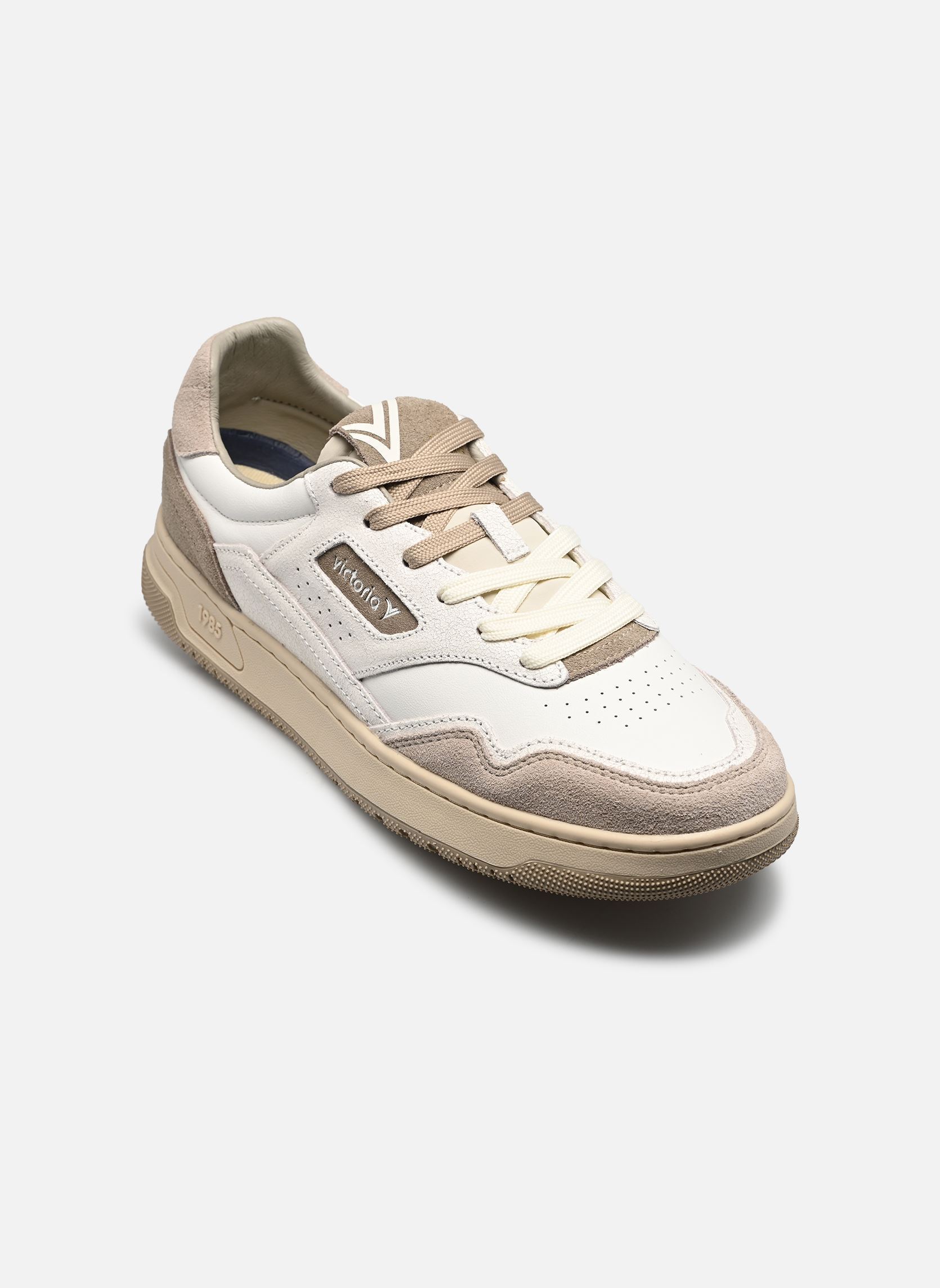 Niedrige Sneaker C80 - CLASSIC LEATHER herren weiß Victoria Niedrige Sneaker C80 - CLASSIC LEATHER herren weiß CREMA