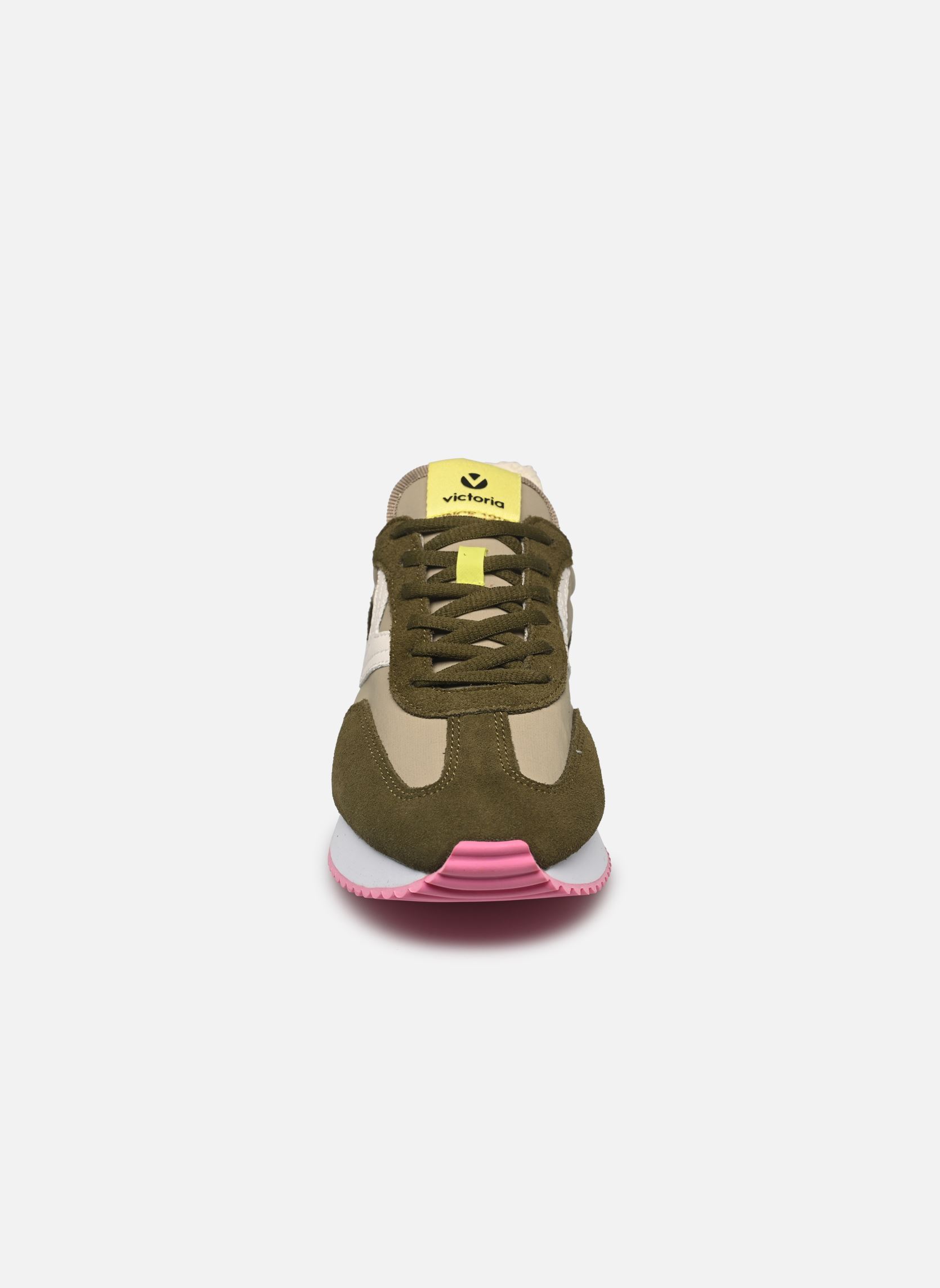 Baskets COSMOS NYLON Y SERRAJE femme vert Victoria Baskets COSMOS NYLON Y SERRAJE femme vert Kaki