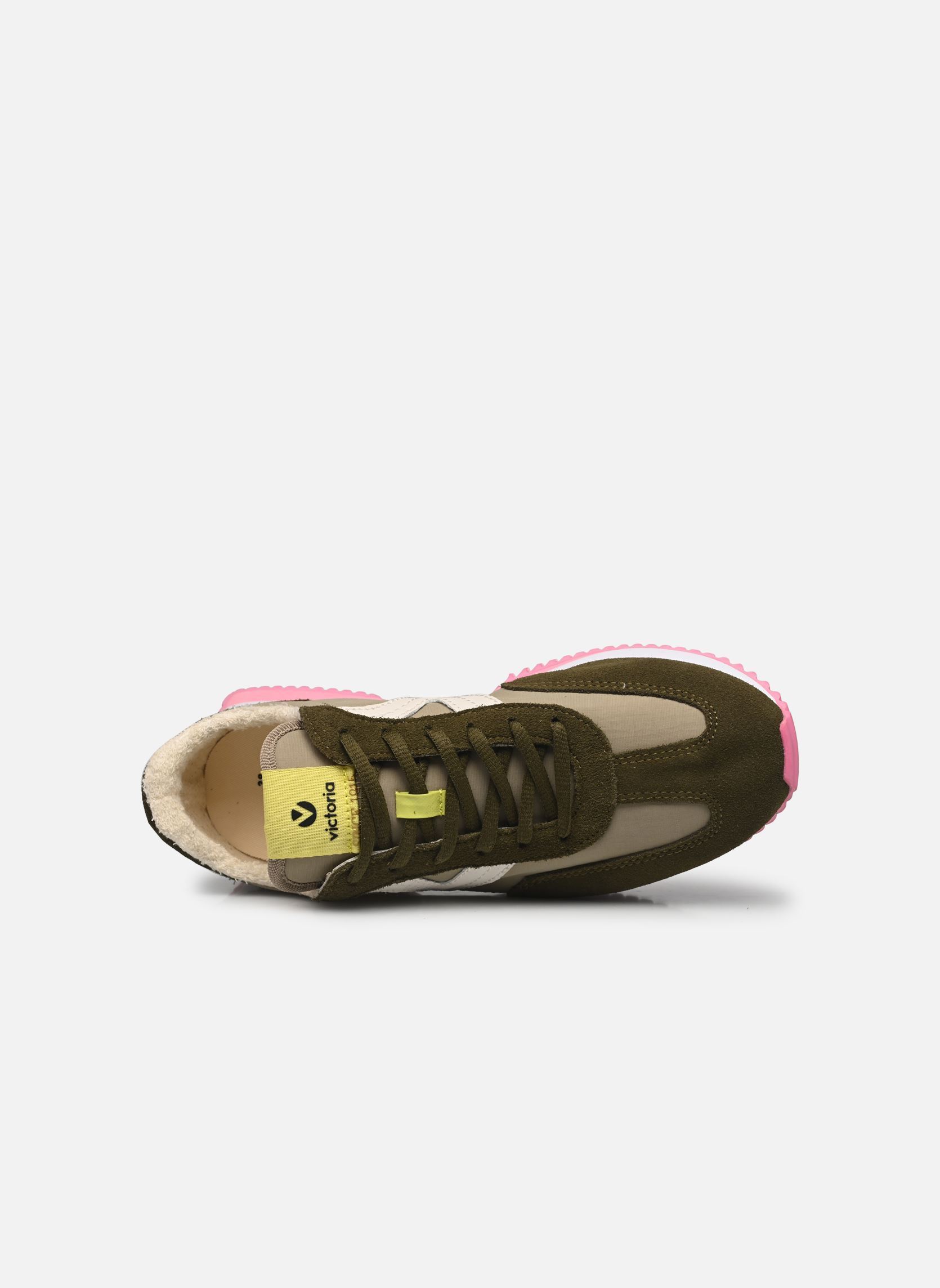 Baskets COSMOS NYLON Y SERRAJE femme vert Victoria Baskets COSMOS NYLON Y SERRAJE femme vert Kaki