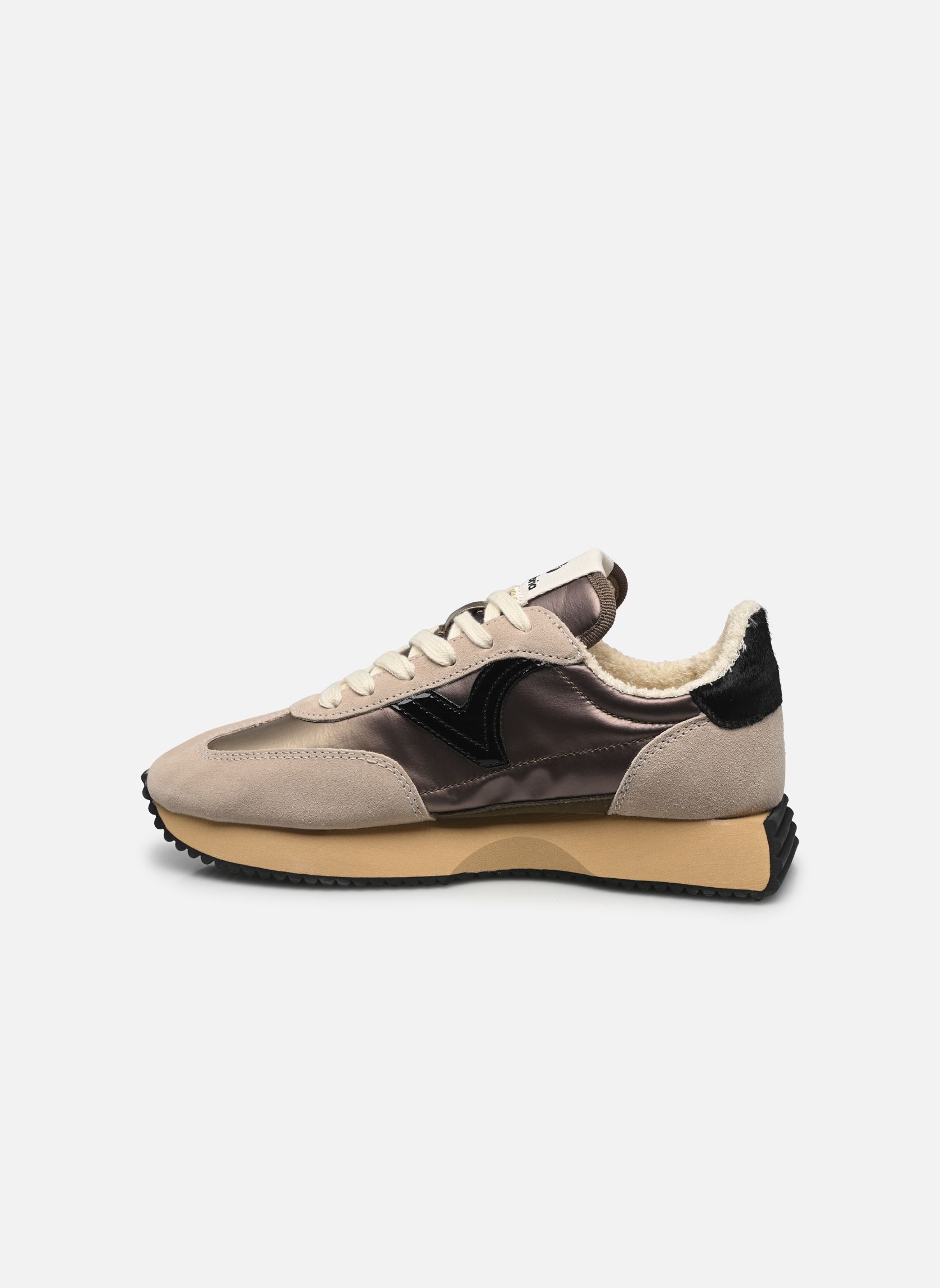 Niedrige Sneaker COSMOS NYLON METAL damen beige Victoria Niedrige Sneaker COSMOS NYLON METAL damen beige BEIGE