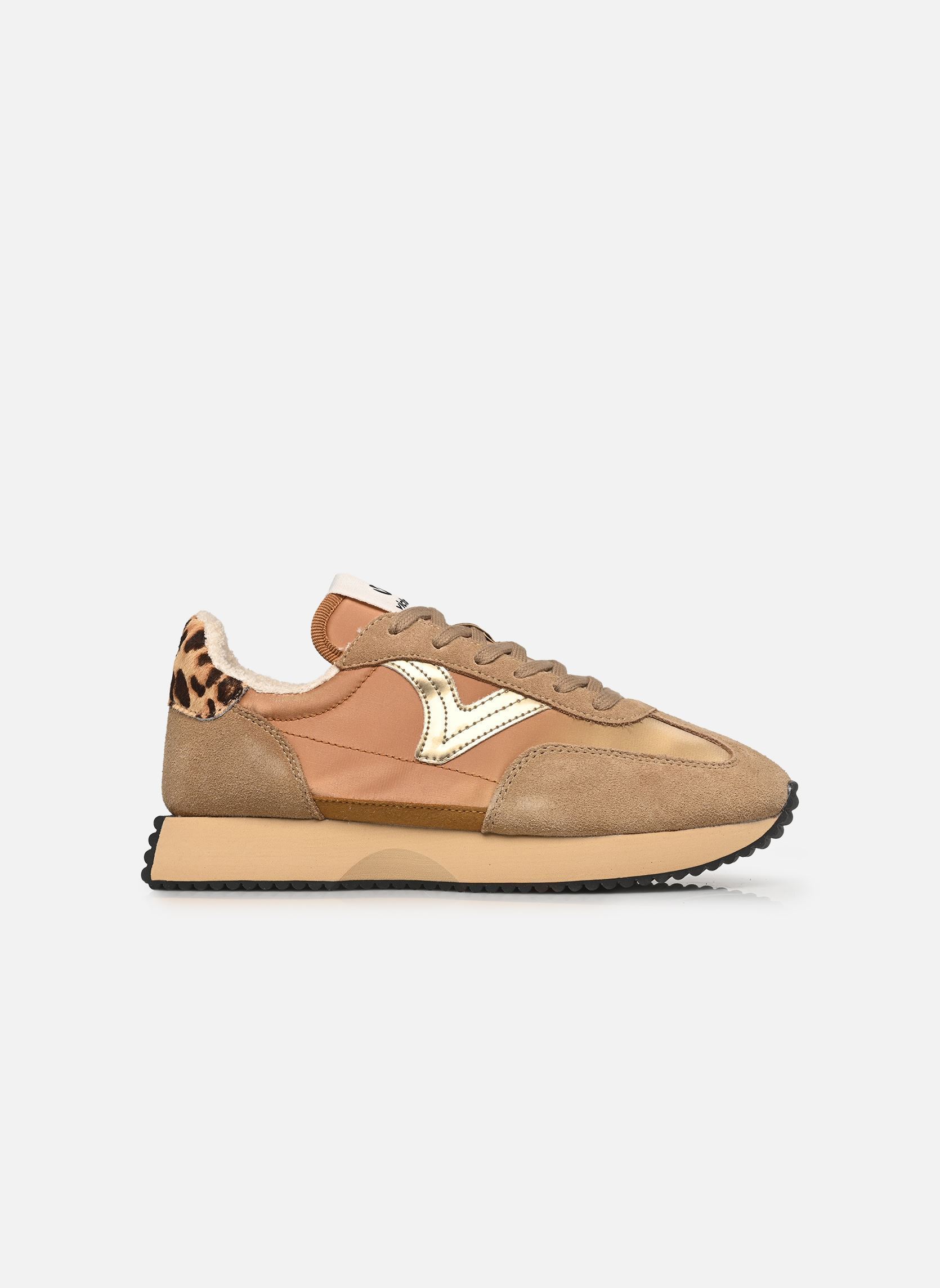 Niedrige Sneaker COSMOS NYLON METAL damen braun Victoria Niedrige Sneaker COSMOS NYLON METAL damen braun CAMEL