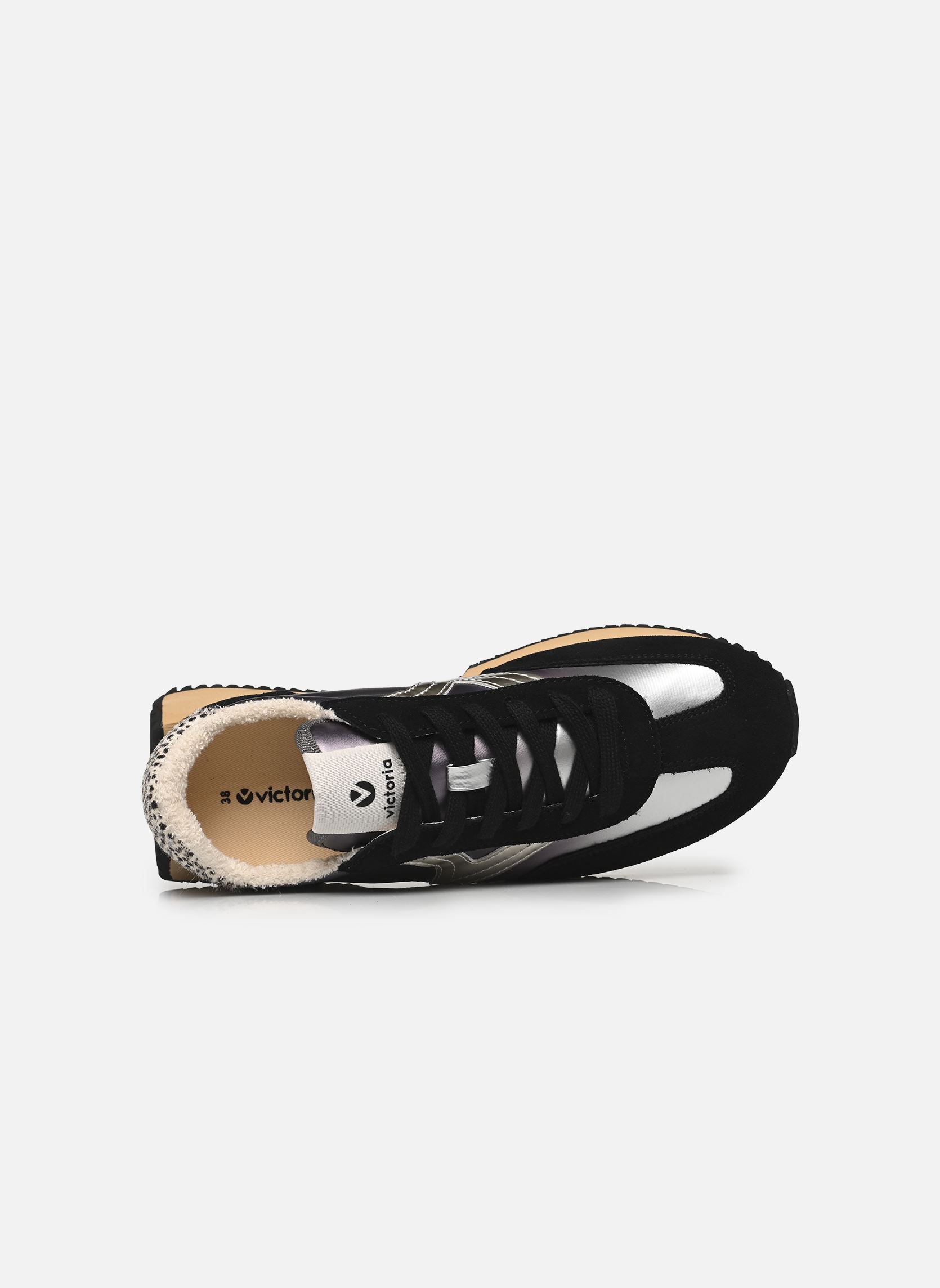 Baskets basses COSMOS NYLON METAL femme noir Victoria Baskets basses COSMOS NYLON METAL femme noir NEGRO