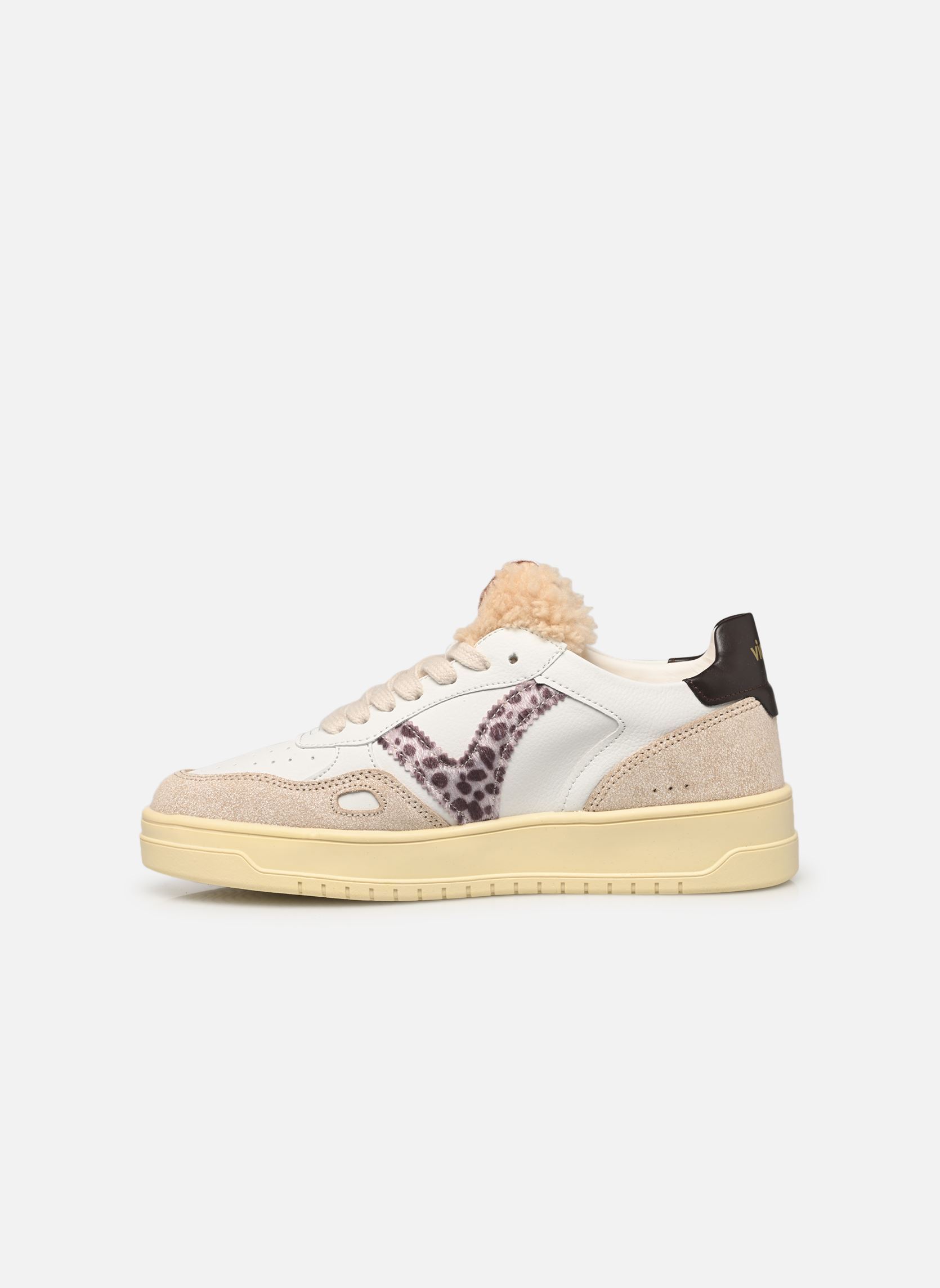 Sneakers SEÚL EFECTO PIEL & ANIMAL donna bianco Victoria Sneakers SEÚL EFECTO PIEL & ANIMAL donna bianco BEIGE