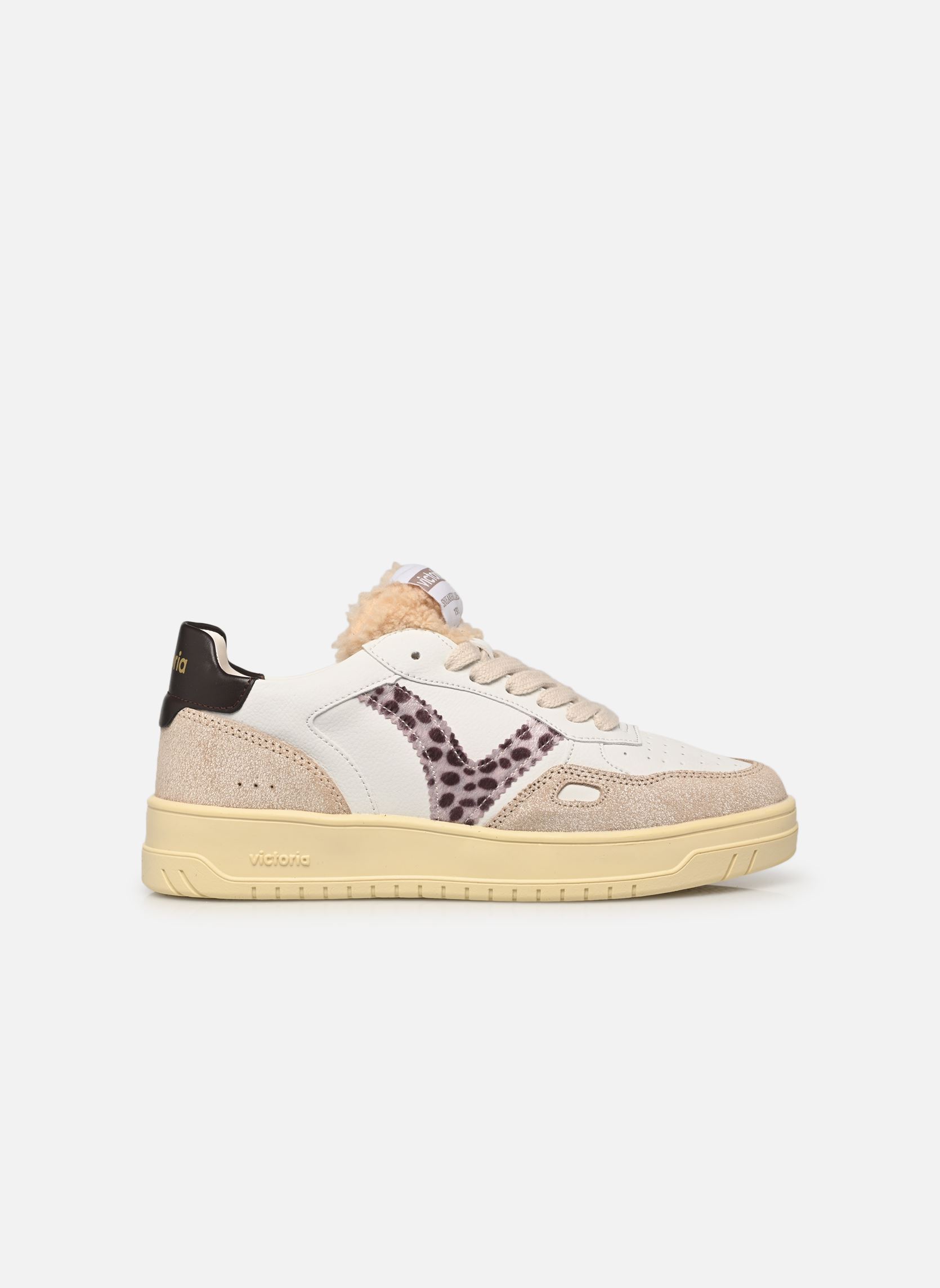 Sneakers SEÚL EFECTO PIEL & ANIMAL donna bianco Victoria Sneakers SEÚL EFECTO PIEL & ANIMAL donna bianco BEIGE