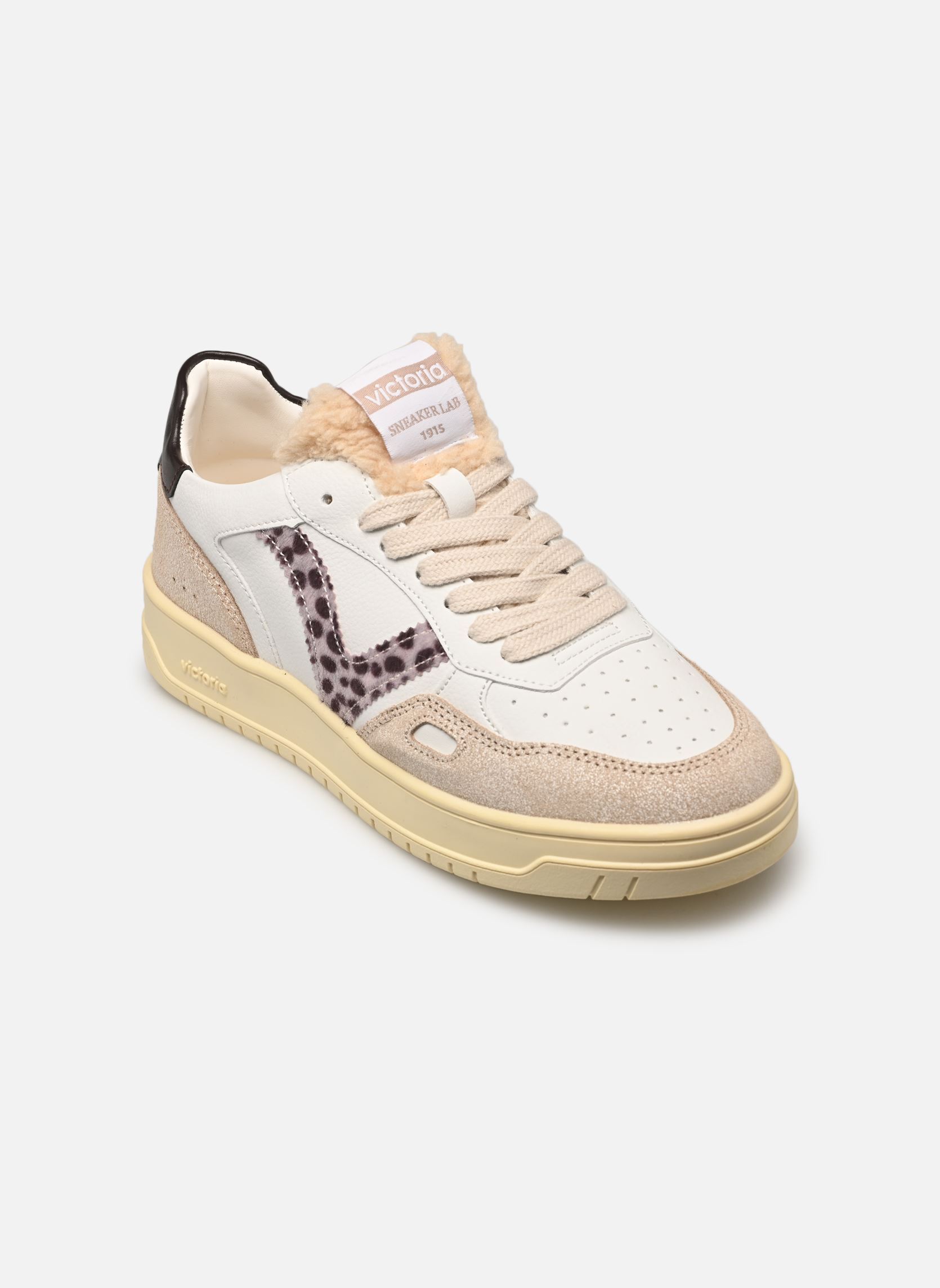 Sneakers SEÚL EFECTO PIEL & ANIMAL donna bianco Victoria Sneakers SEÚL EFECTO PIEL & ANIMAL donna bianco BEIGE