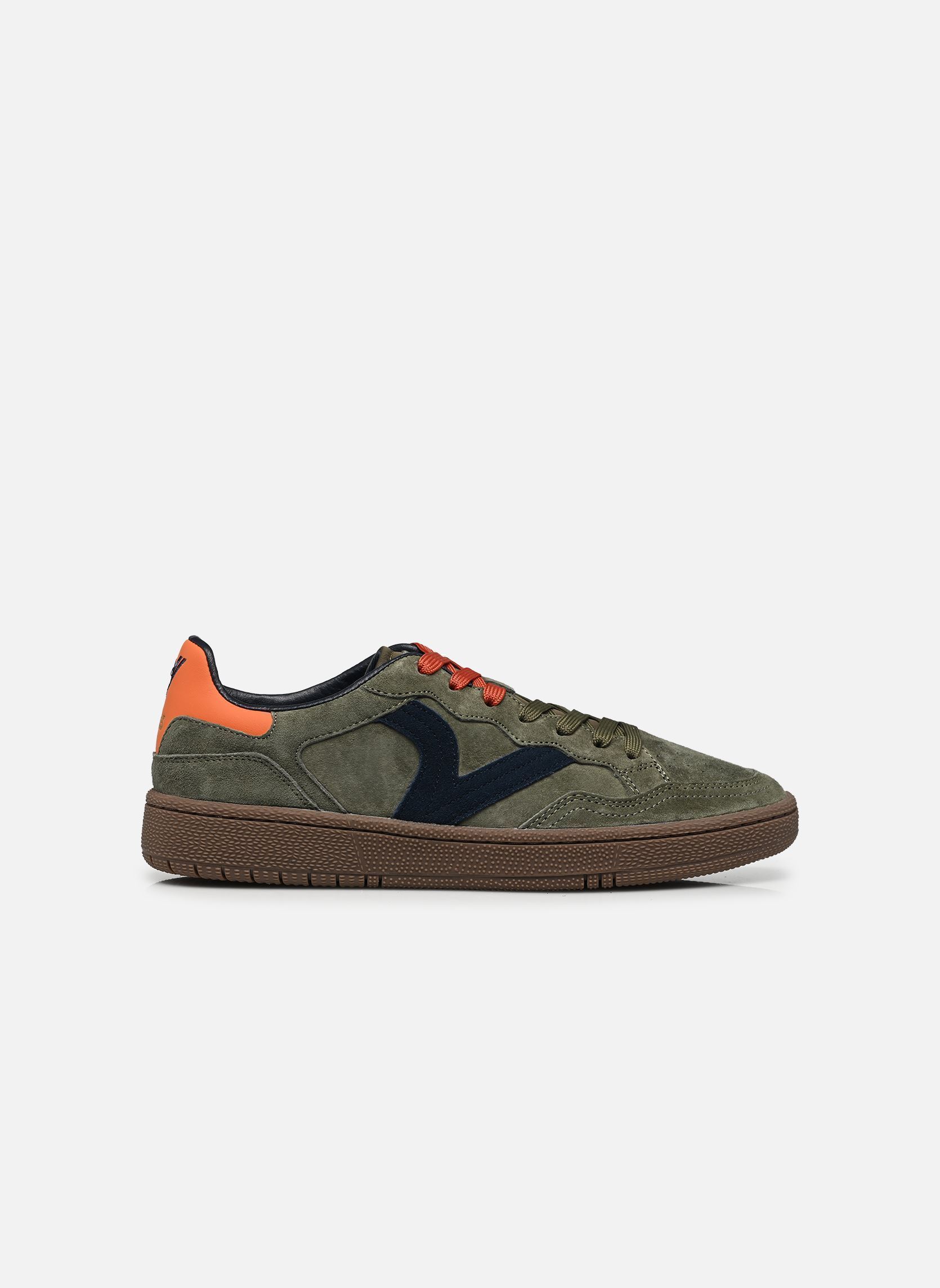 Niedrige Sneaker SMASH - SOFT SUEDE M herren grün Victoria Niedrige Sneaker SMASH - SOFT SUEDE M herren grün KAKI