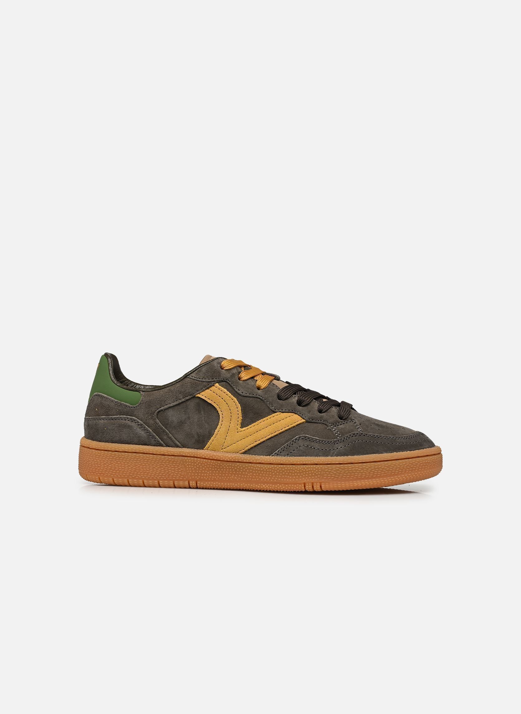 Niedrige Sneaker SMASH - SOFT SUEDE M herren grün Victoria Niedrige Sneaker SMASH - SOFT SUEDE M herren grün MARRON