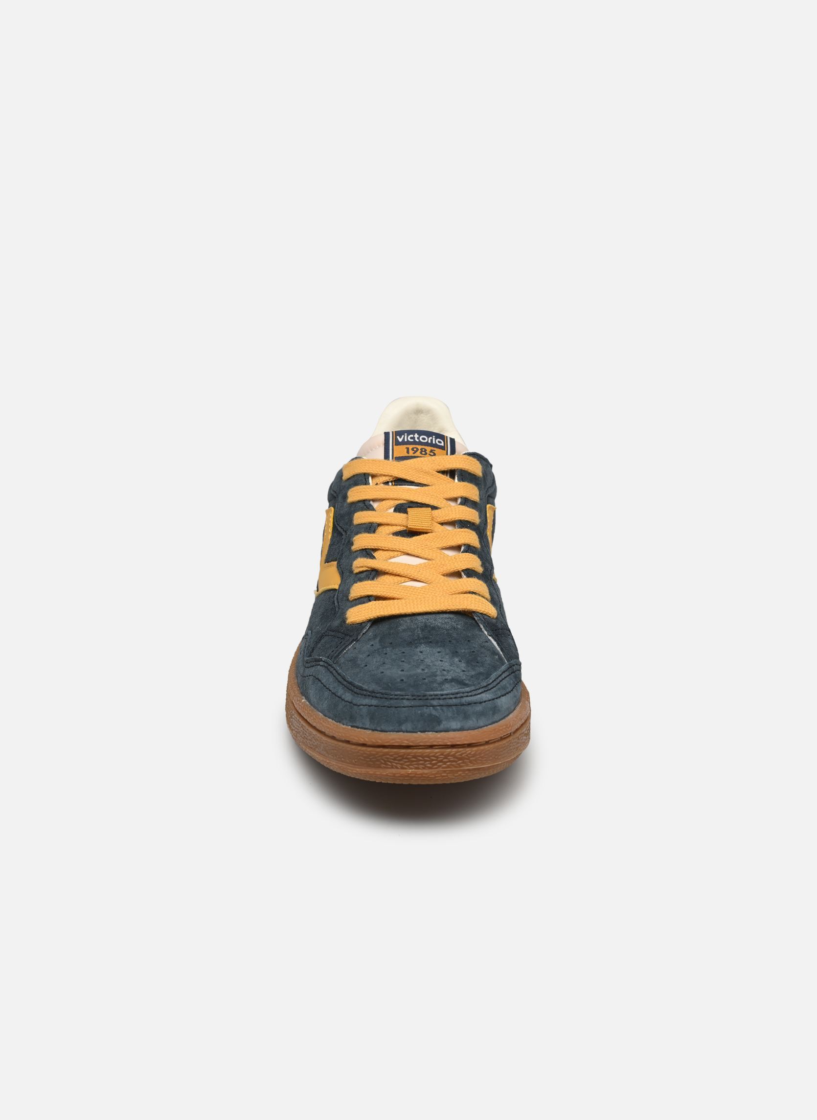 Niedrige Sneaker SMASH - SOFT SUEDE M herren blau Victoria Niedrige Sneaker SMASH - SOFT SUEDE M herren blau MARINO