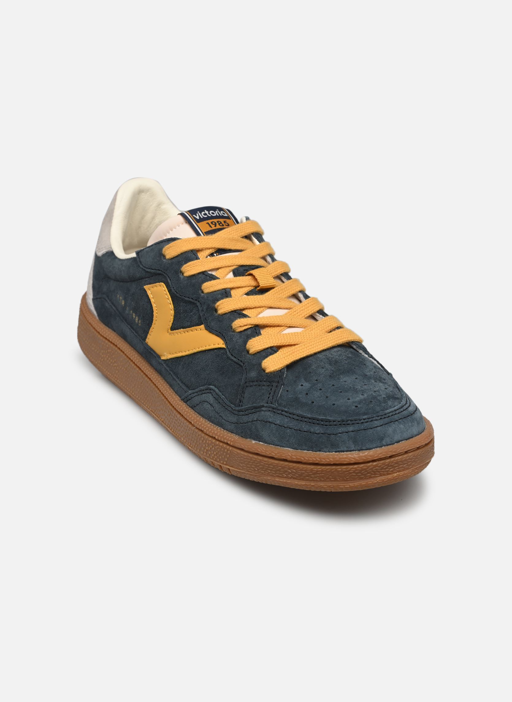 Niedrige Sneaker SMASH - SOFT SUEDE M herren blau Victoria Niedrige Sneaker SMASH - SOFT SUEDE M herren blau MARINO