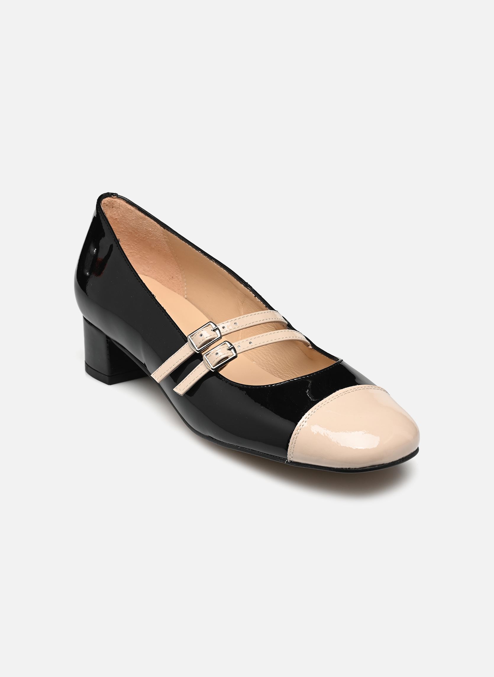 Pumps mit Riemchen Silili damen schwarz Georgia Rose Pumps mit Riemchen Silili damen schwarz NOIR BEIGE