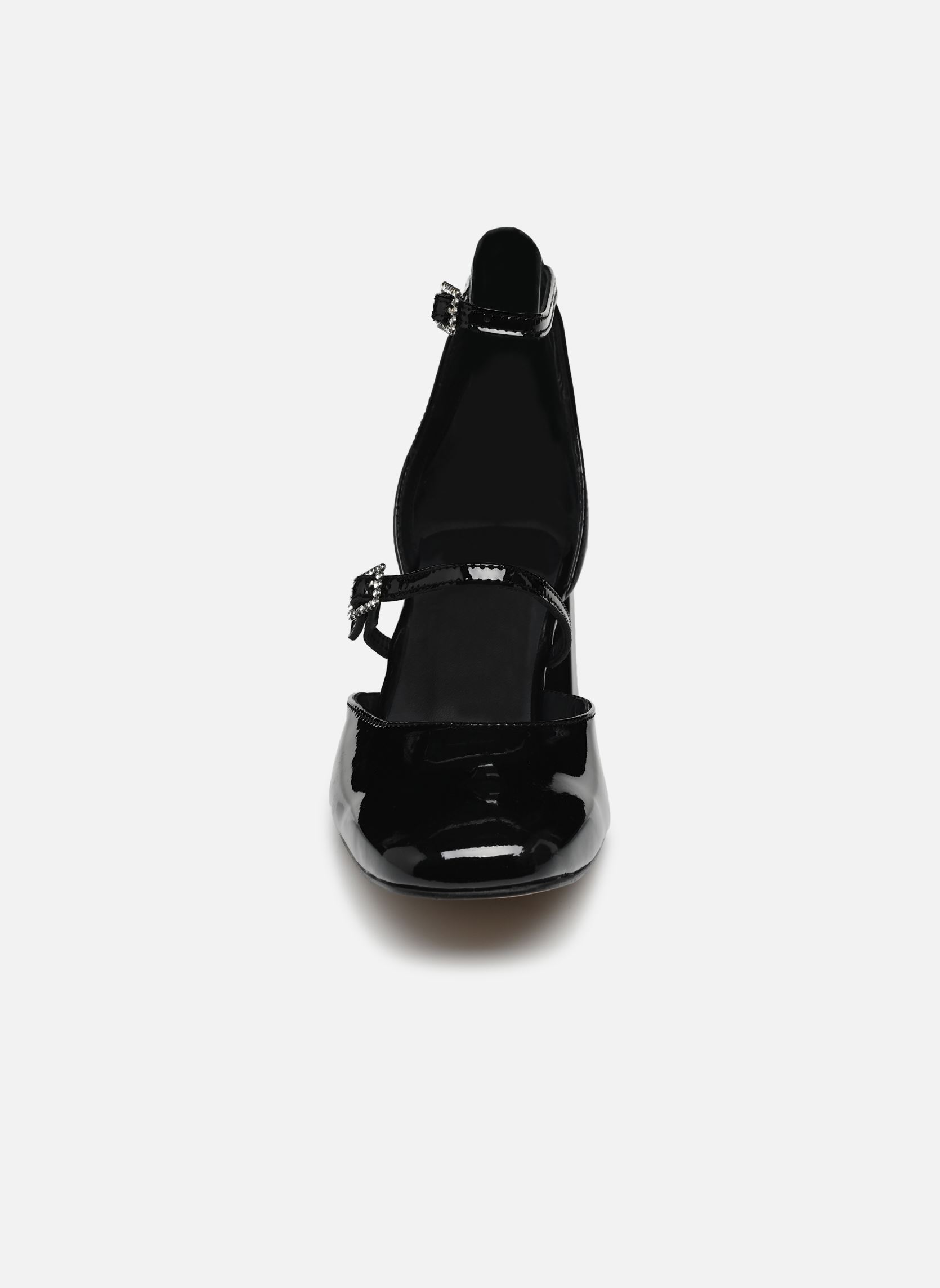Zapatos de tacón con correas Sibril mujer negro Georgia Rose Zapatos de tacón con correas Sibril mujer negro NOIR