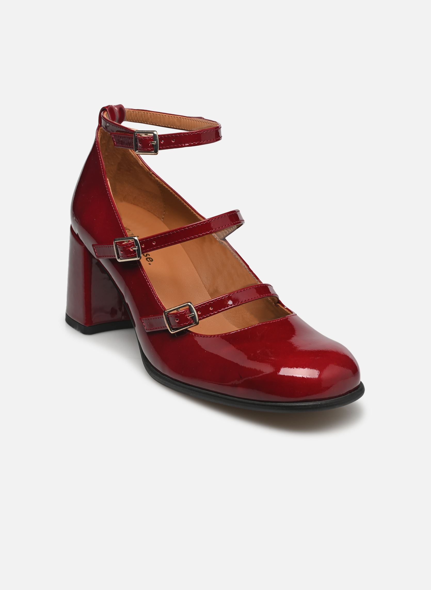 Pumps mit Riemchen Elison damen rot Georgia Rose Pumps mit Riemchen Elison damen rot ROUGE