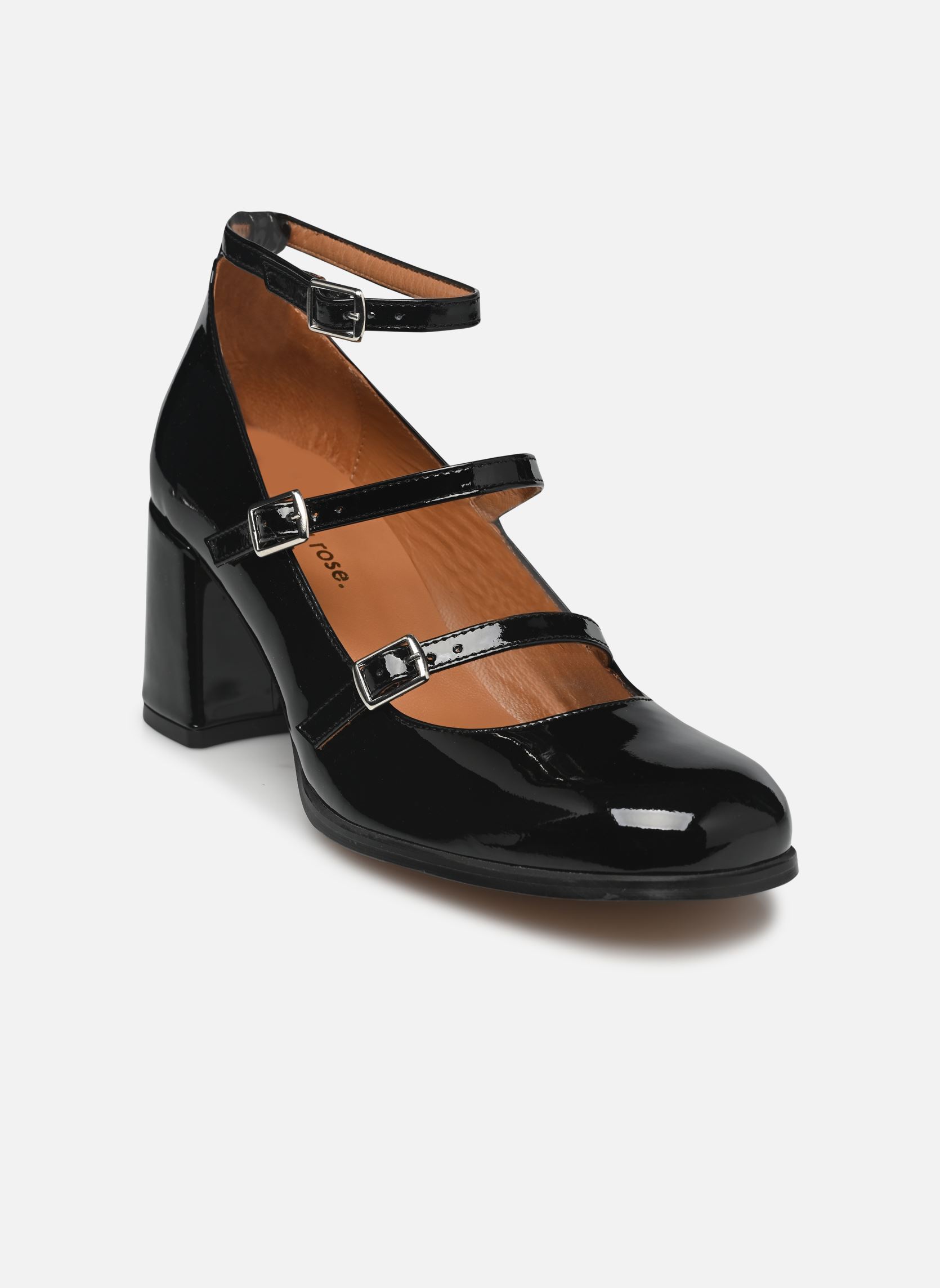 Pumps mit Riemchen Elison damen schwarz Georgia Rose Pumps mit Riemchen Elison damen schwarz CHAROL NOIR