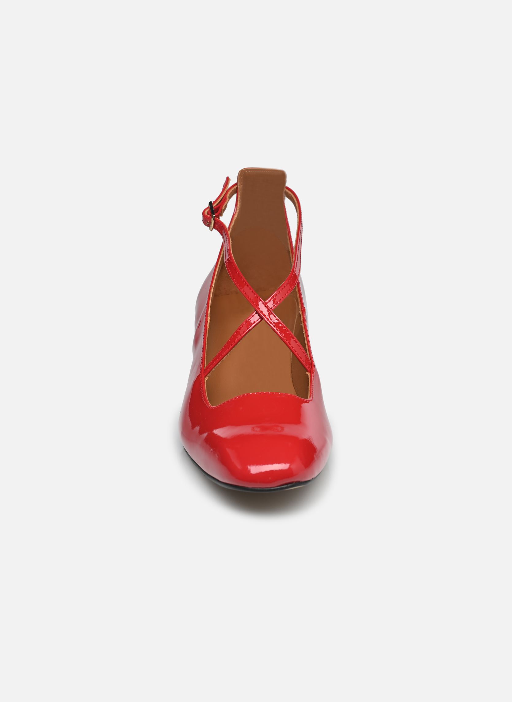 Pumps mit Riemchen Sassa damen rot Georgia Rose Pumps mit Riemchen Sassa damen rot ROUGE