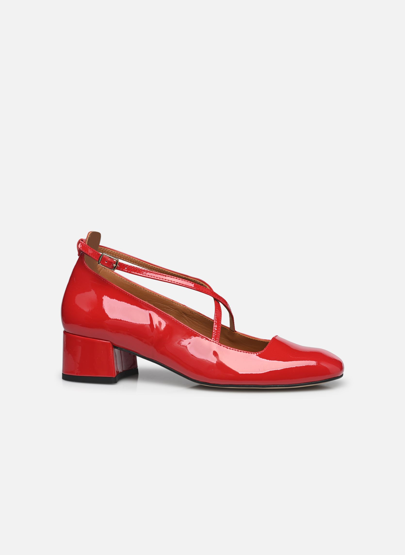 Pumps mit Riemchen Sassa damen rot Georgia Rose Pumps mit Riemchen Sassa damen rot ROUGE