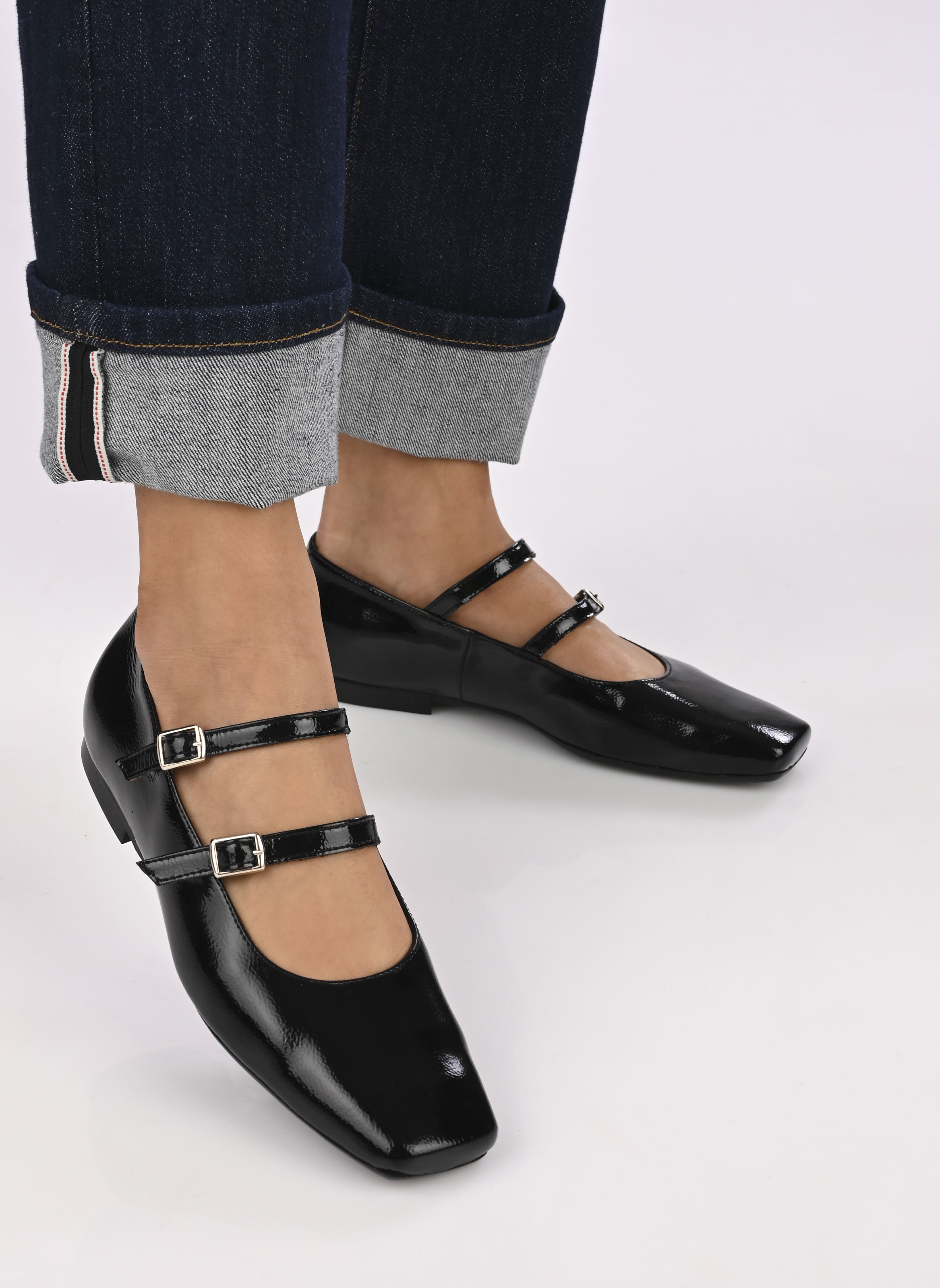 Bebés Badine - Modern 50's Ballerine #3 mujer negro Georgia Rose Bebés Badine - Modern 50's Ballerine #3 mujer negro Cuir Vernis Noir