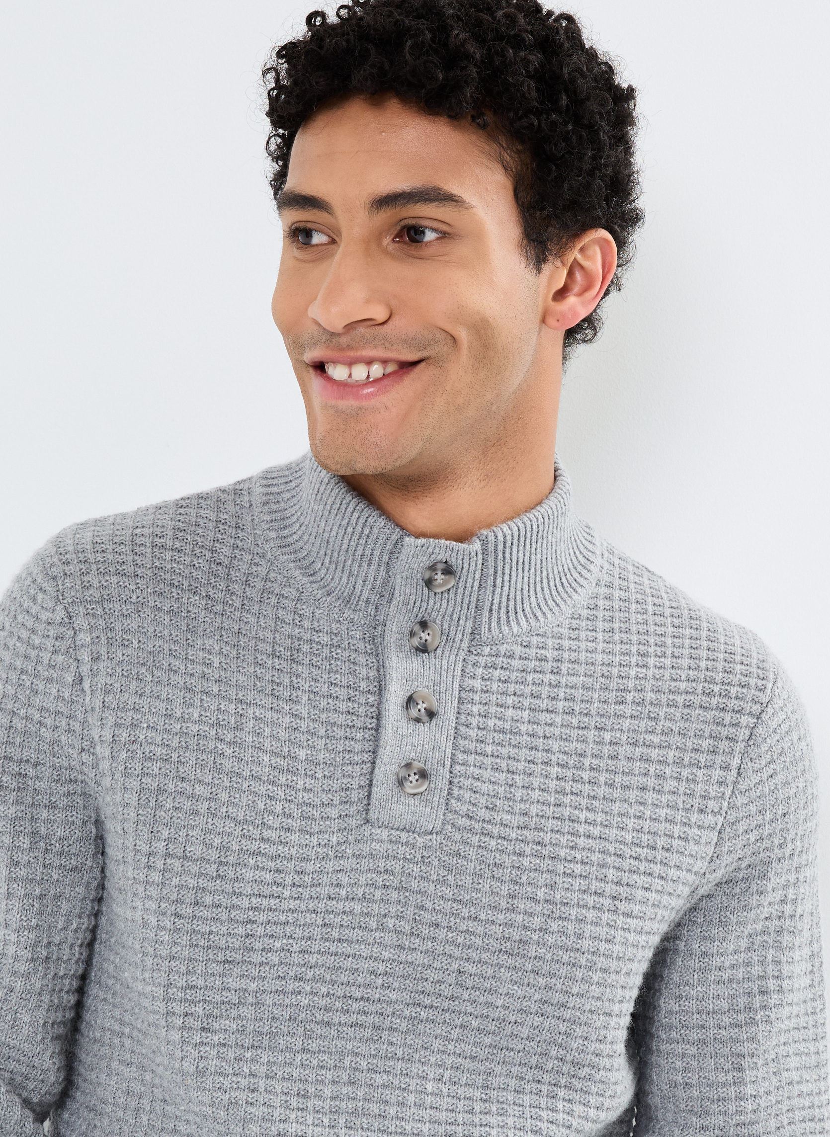 Pulls MIOVANE homme gris Marvin&Co Pulls MIOVANE homme gris MOCKINGBIRD
