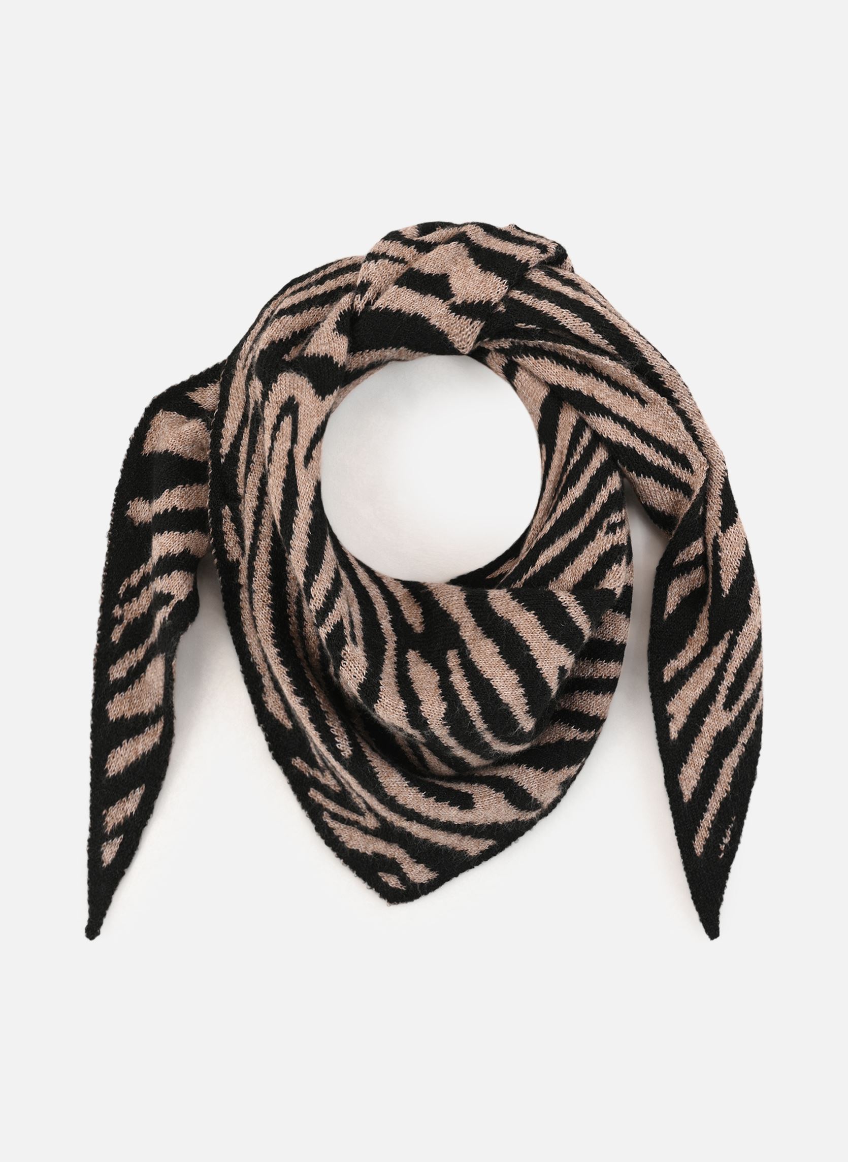 Sjaals Pcnaima Triangle Knit Scarf Bc dames bruin Pieces Sjaals Pcnaima Triangle Knit Scarf Bc dames bruin Fossil