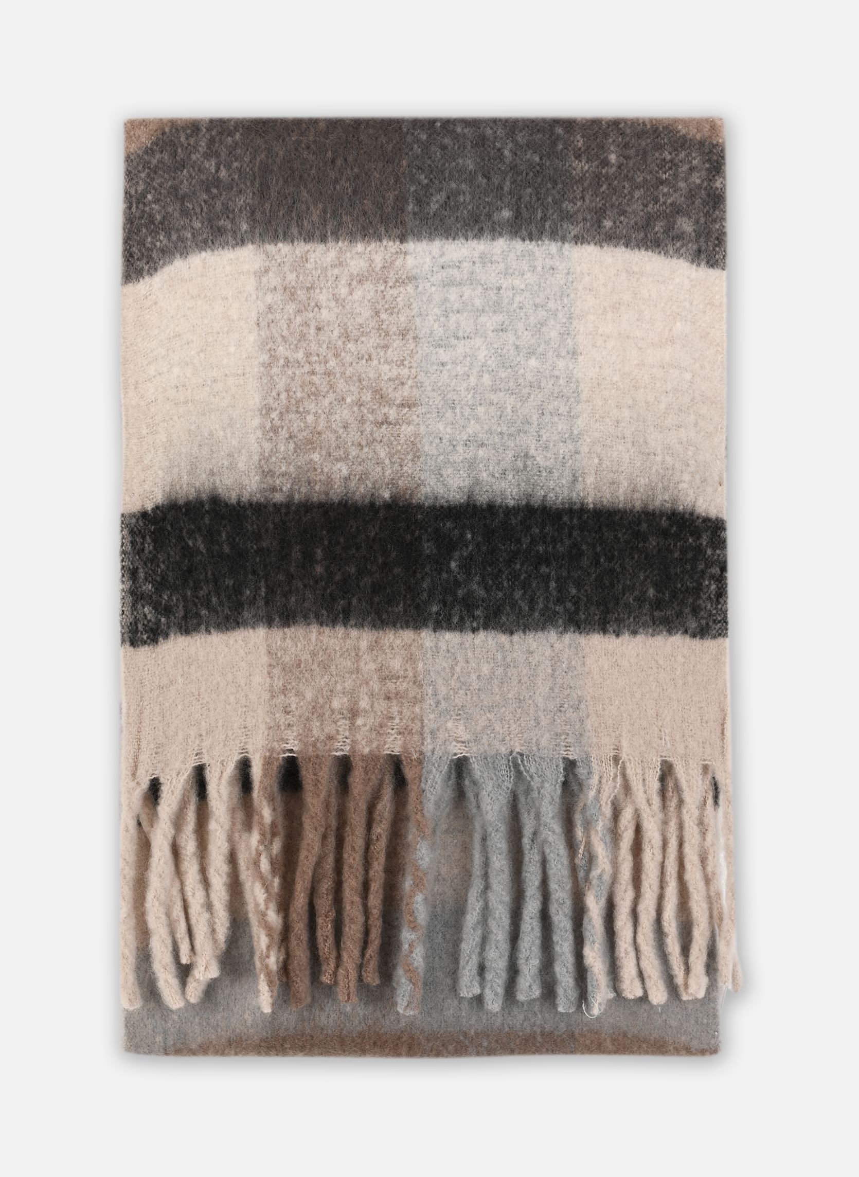 Echarpes Pcnikki Long Scarf Bc femme gris Pieces Echarpes Pcnikki Long Scarf Bc femme gris Silver Gray