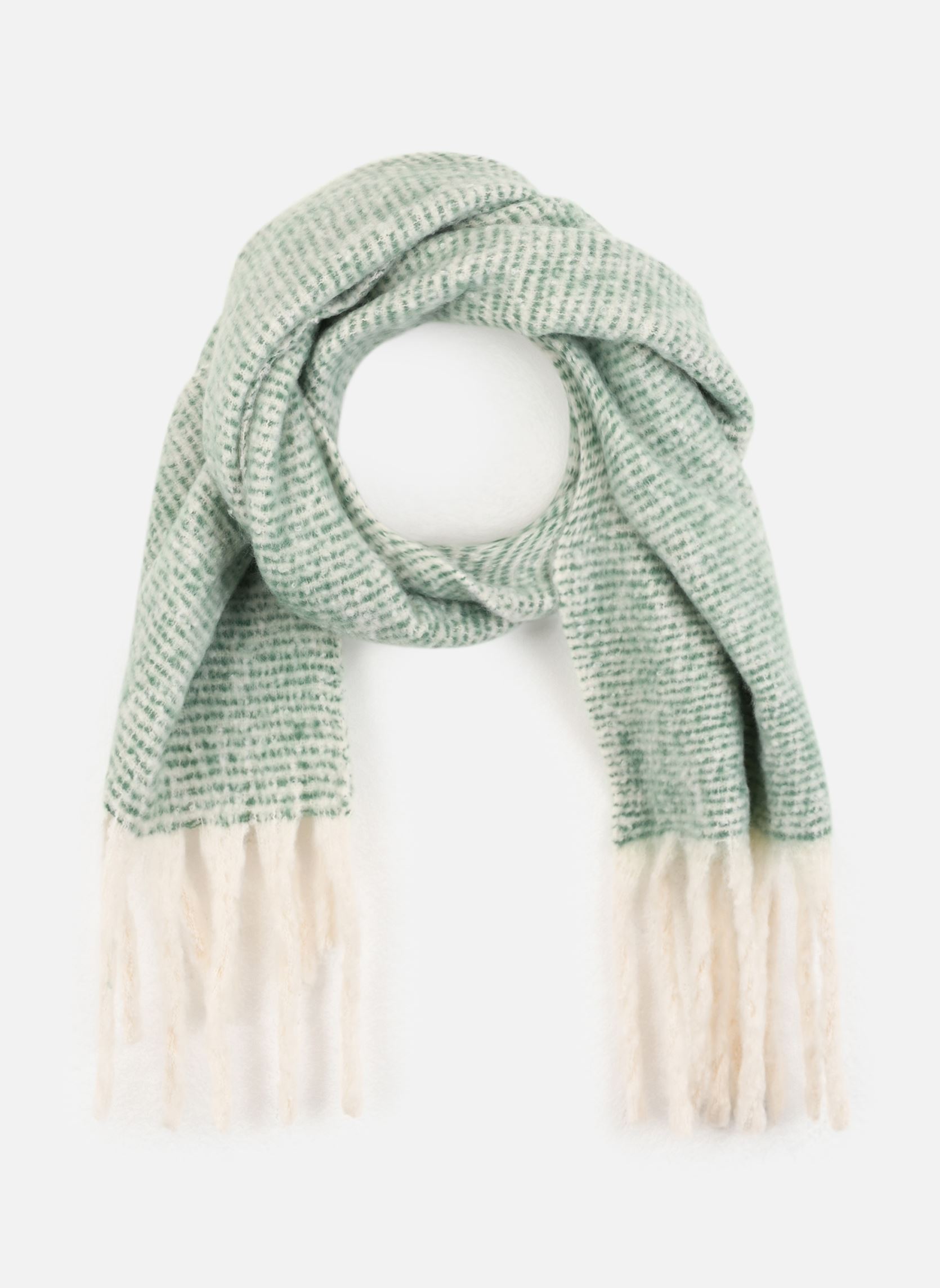 Echarpes Pcnima Long Scarf Bc femme vert Pieces Echarpes Pcnima Long Scarf Bc femme vert Evergreen