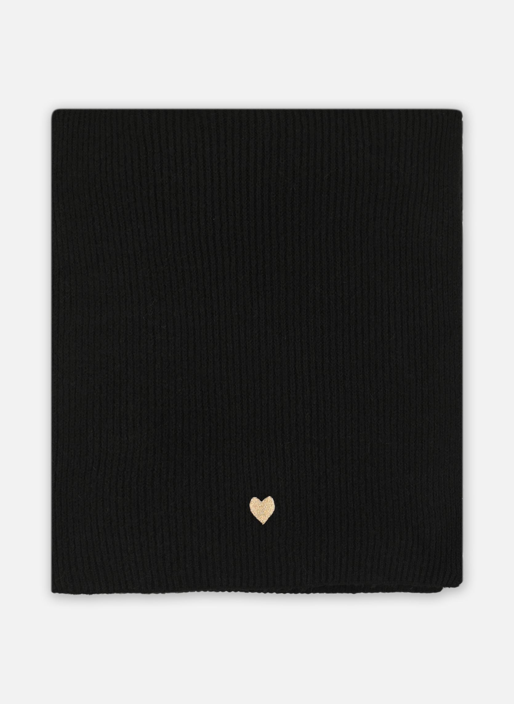 Echarpes Pcniva Long Knit Scarf Bc femme noir Pieces Echarpes Pcniva Long Knit Scarf Bc femme noir Black