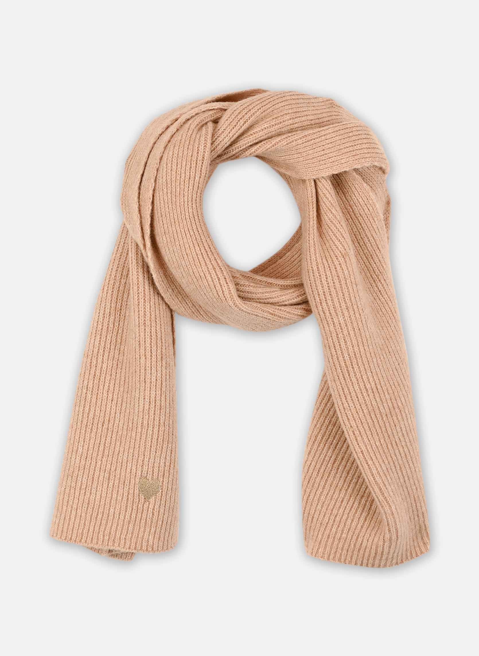 Schals Pcniva Long Knit Scarf Bc damen braun Pieces Schals Pcniva Long Knit Scarf Bc damen braun White pepper
