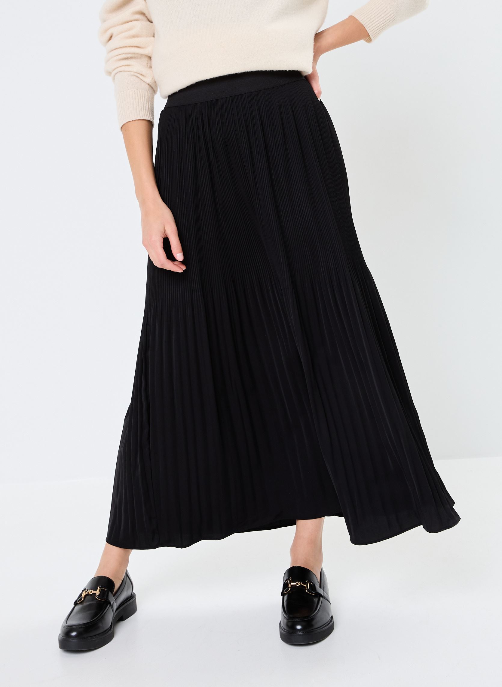 Faldas largas Pcpax Hw Ankle Skirt Bc mujer negro Pieces Faldas largas Pcpax Hw Ankle Skirt Bc mujer negro Black