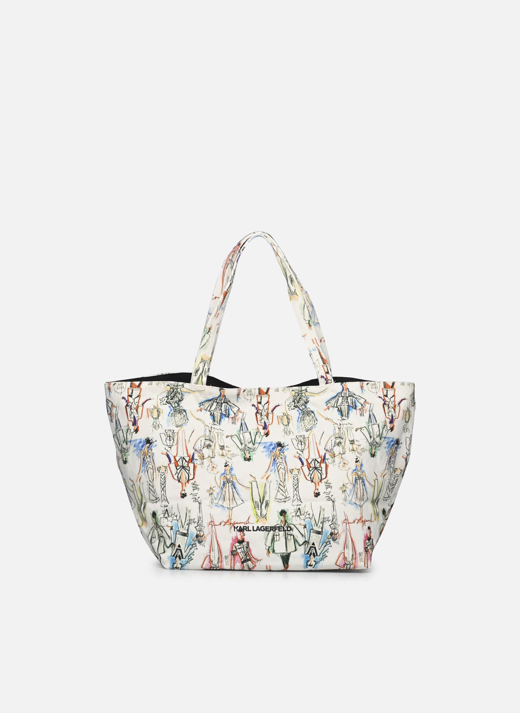 Cabas Karl Series Shopper femme multicolore Karl Lagerfeld Cabas Karl Series Shopper femme multicolore MULTI
