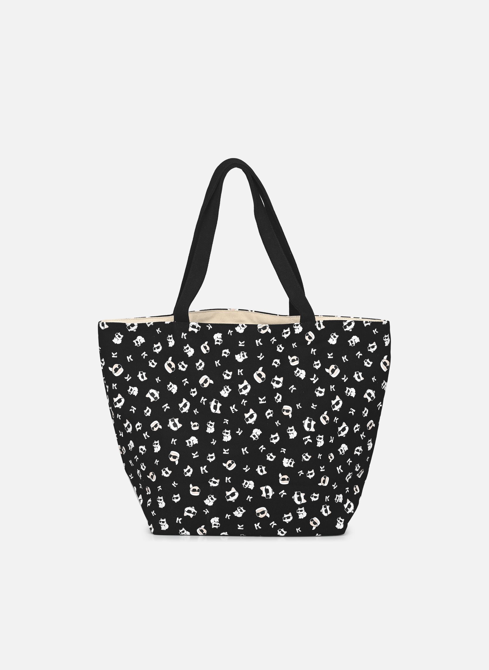 Shopper K/Ikonik 2.0 Choup Aop Revshop damen schwarz Karl Lagerfeld Shopper K/Ikonik 2.0 Choup Aop Revshop damen schwarz BLACK/NATURAL