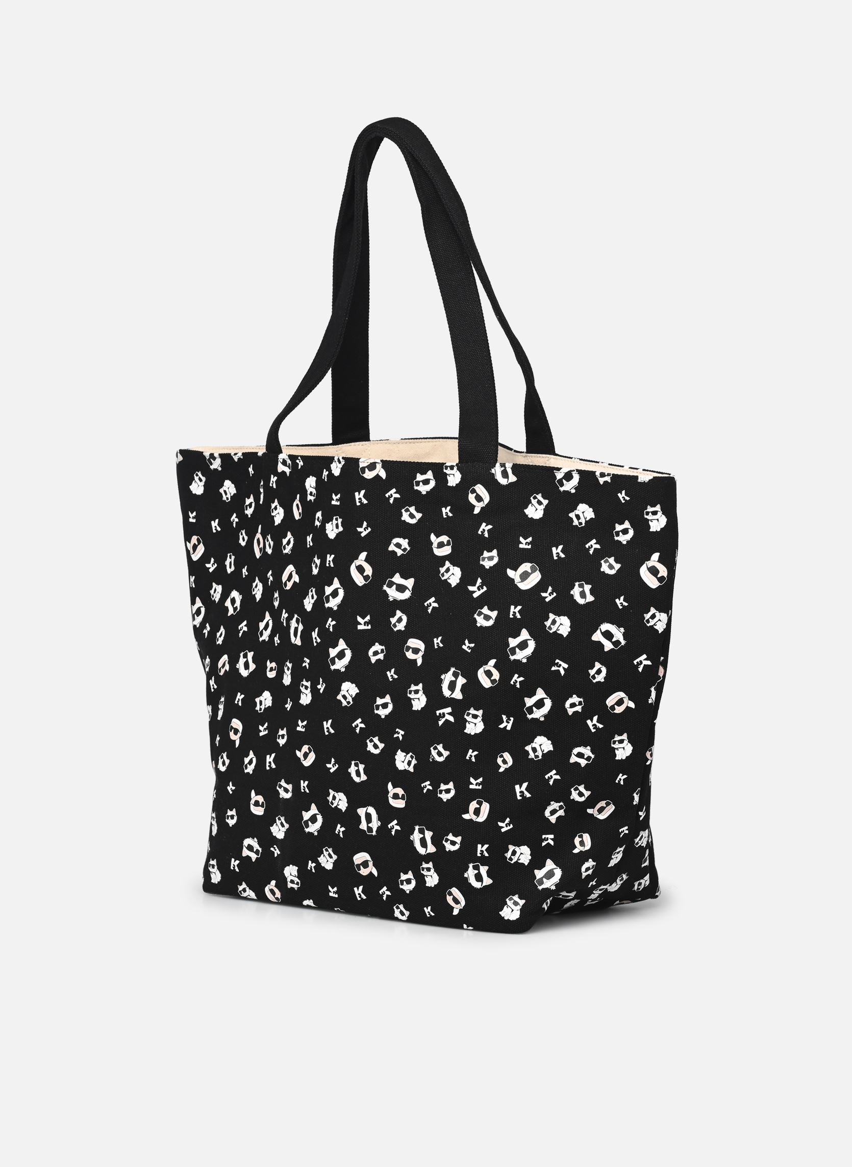 Shopper K/Ikonik 2.0 Choup Aop Revshop damen schwarz Karl Lagerfeld Shopper K/Ikonik 2.0 Choup Aop Revshop damen schwarz BLACK/NATURAL